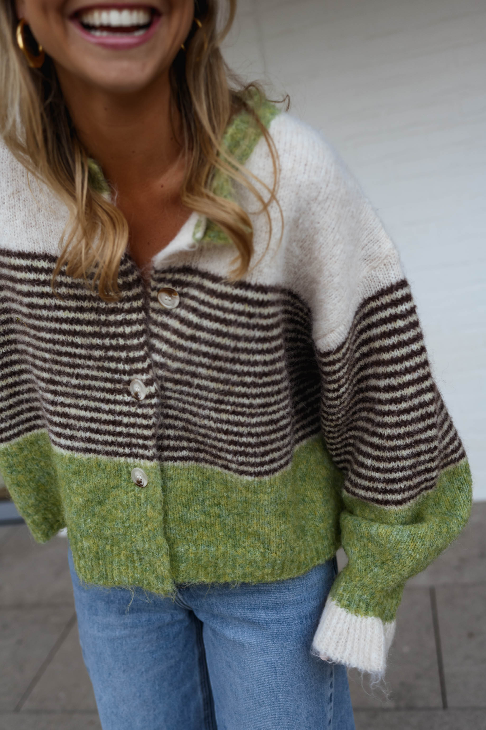 Green Amren Cardigan