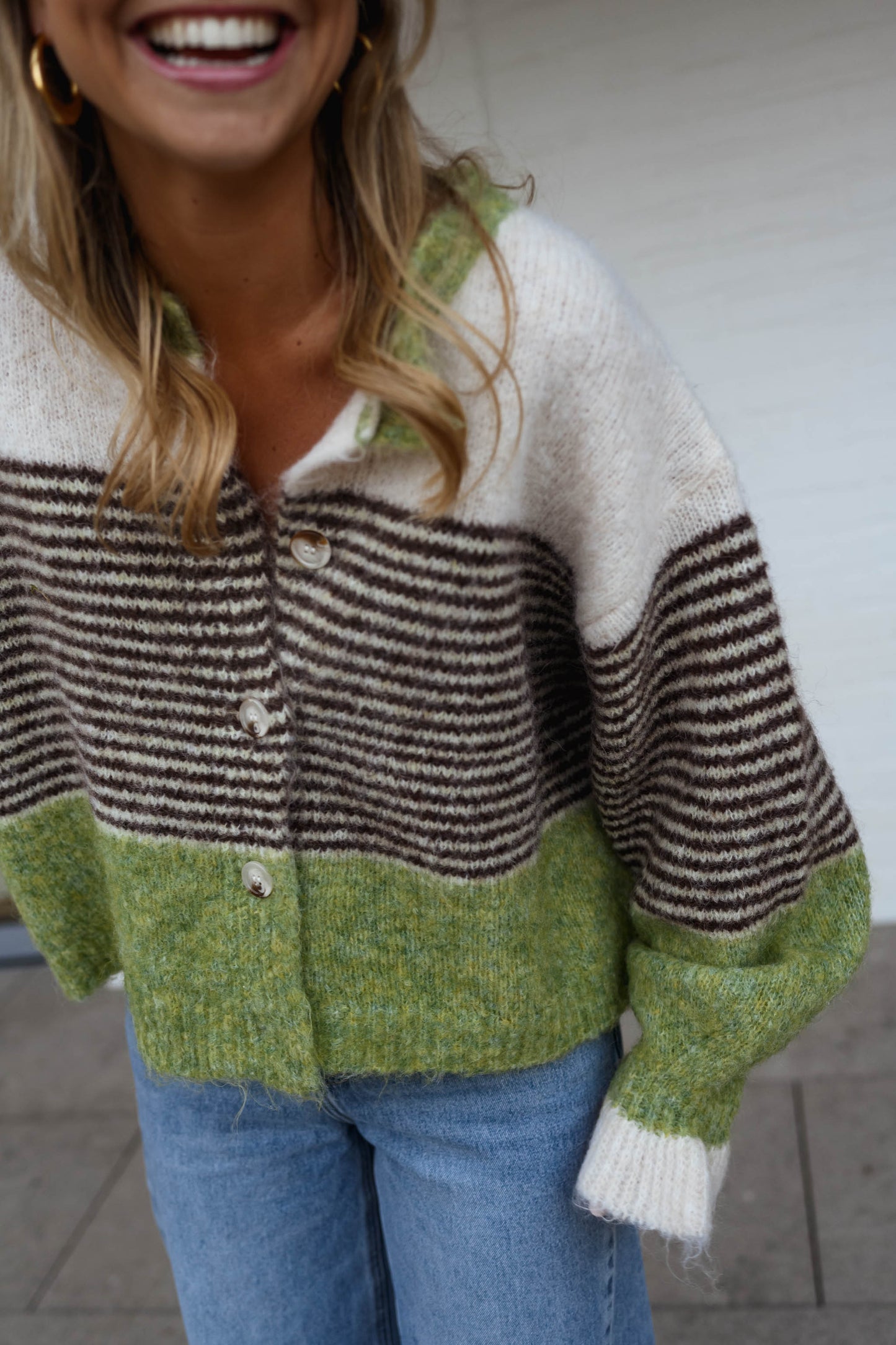 Green Amren Cardigan