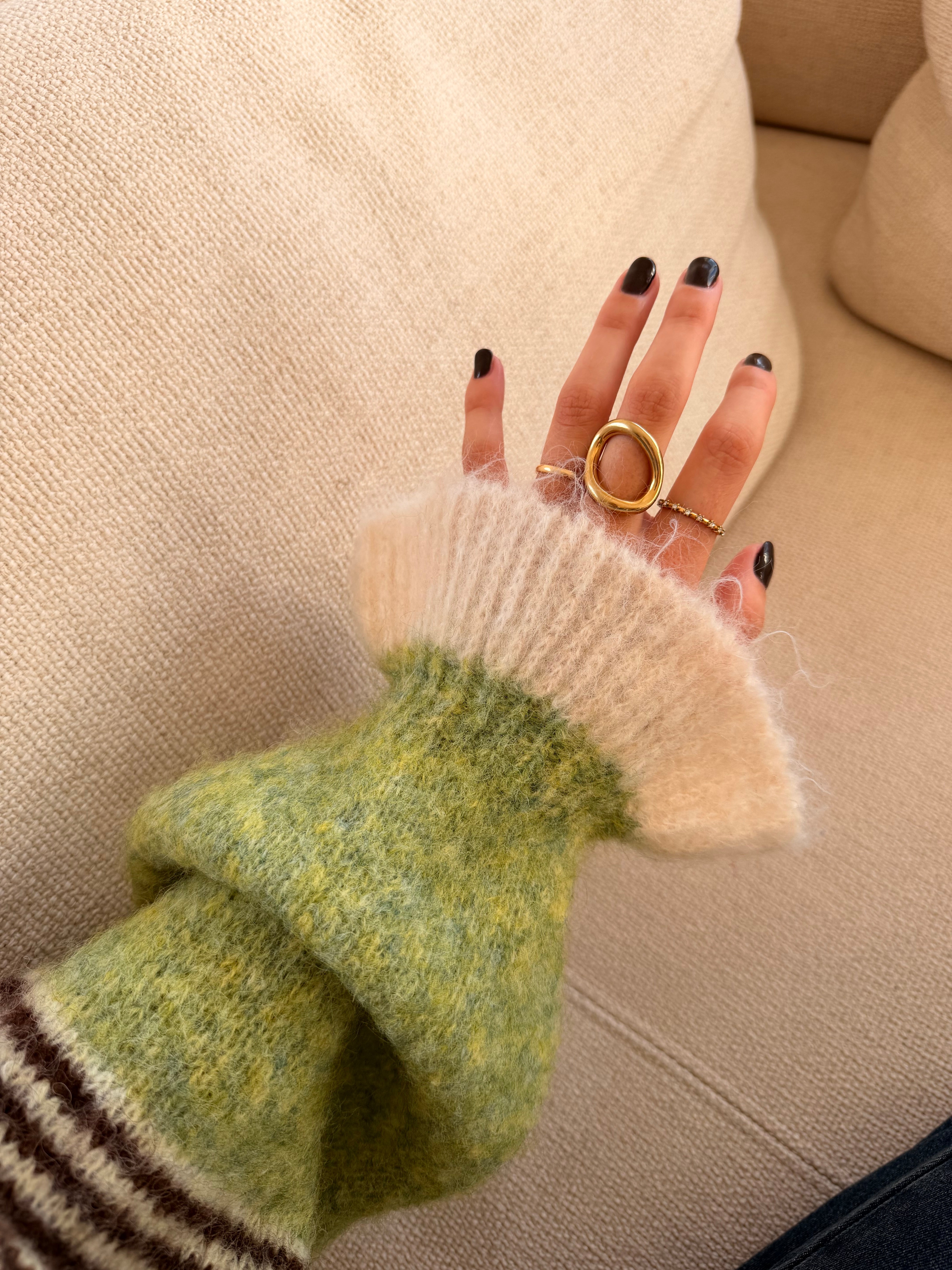 Green Amren Cardigan