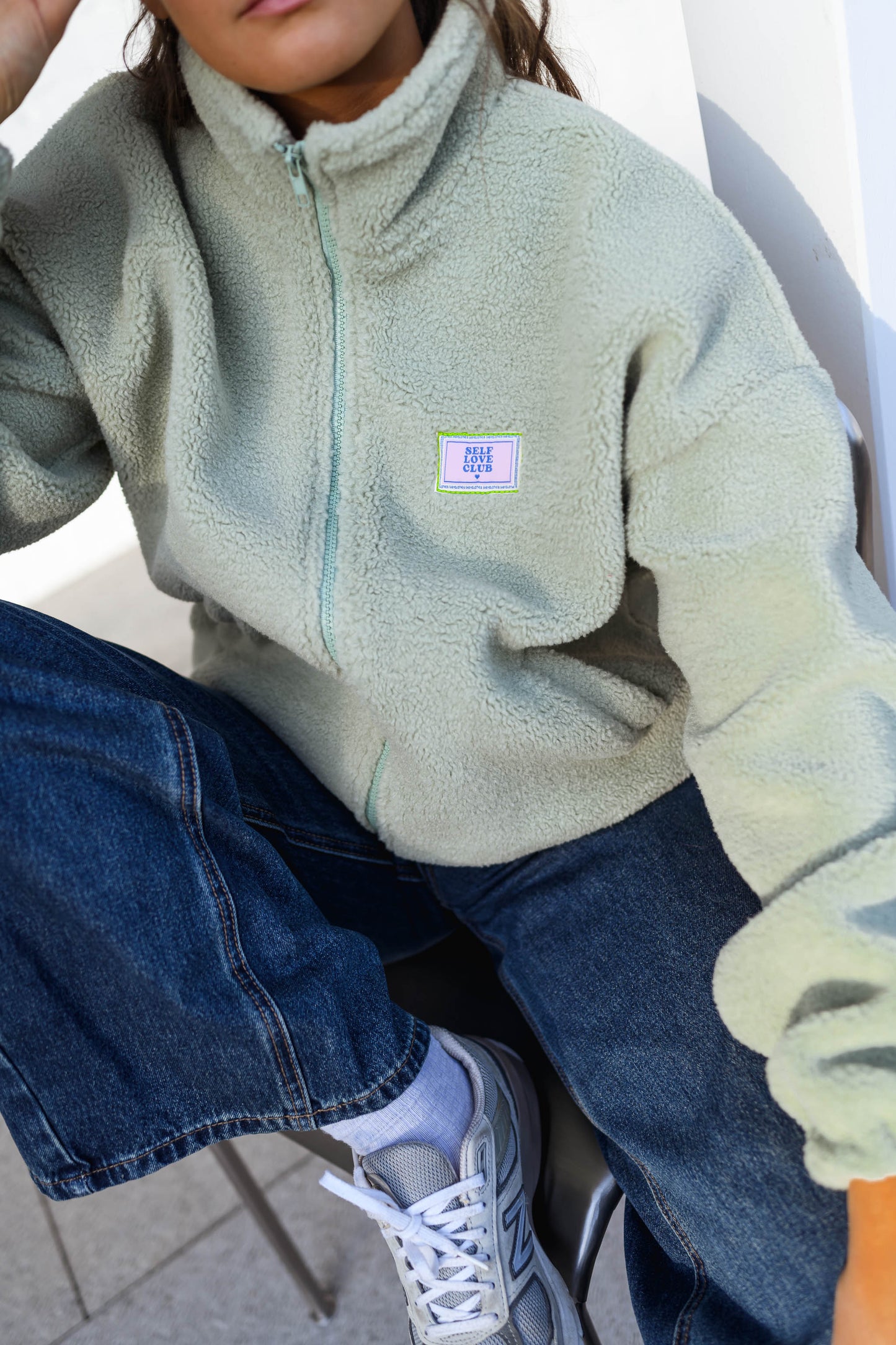 Green Ava Fleece Jacket