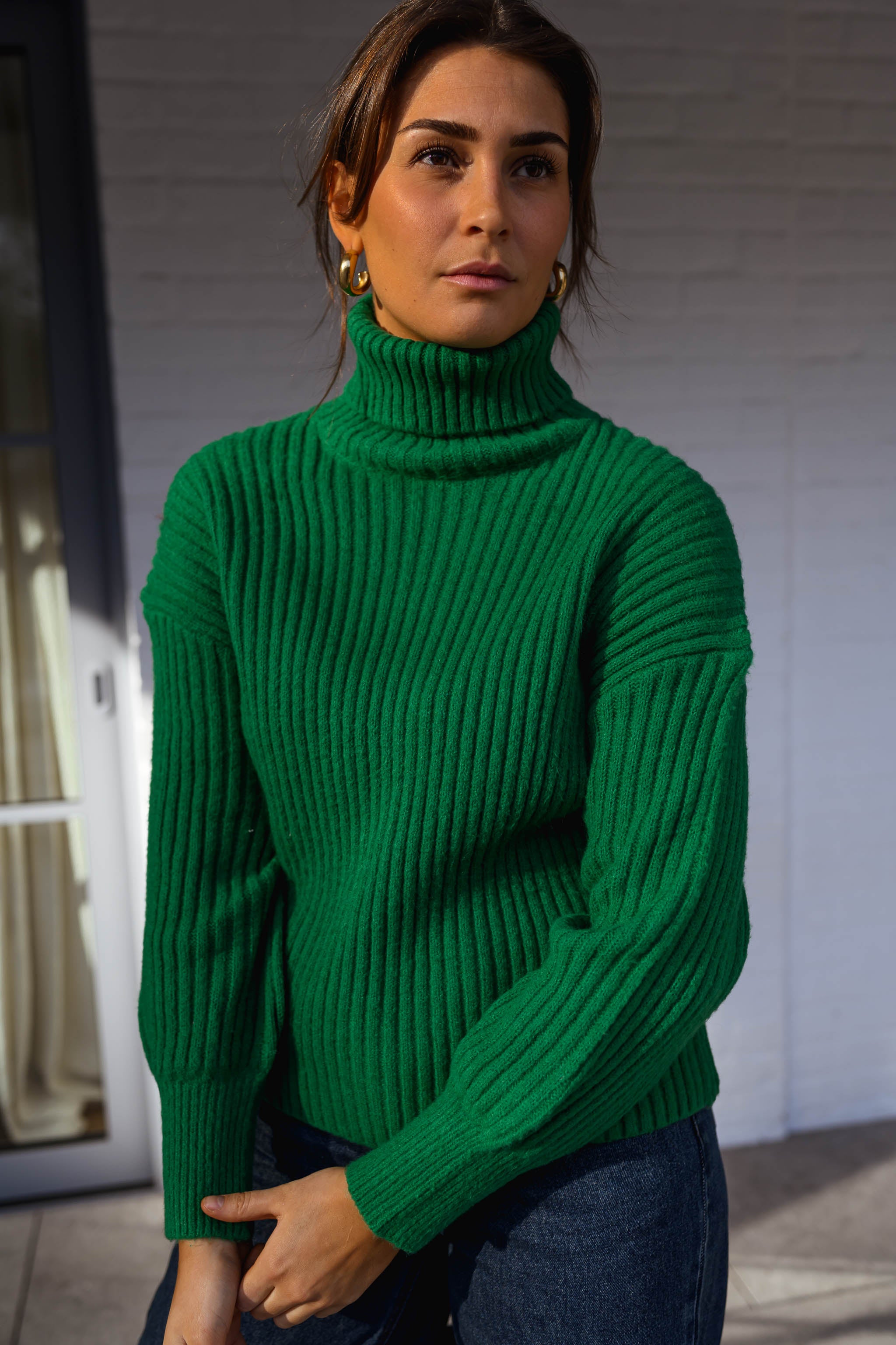 Green Belon Sweater