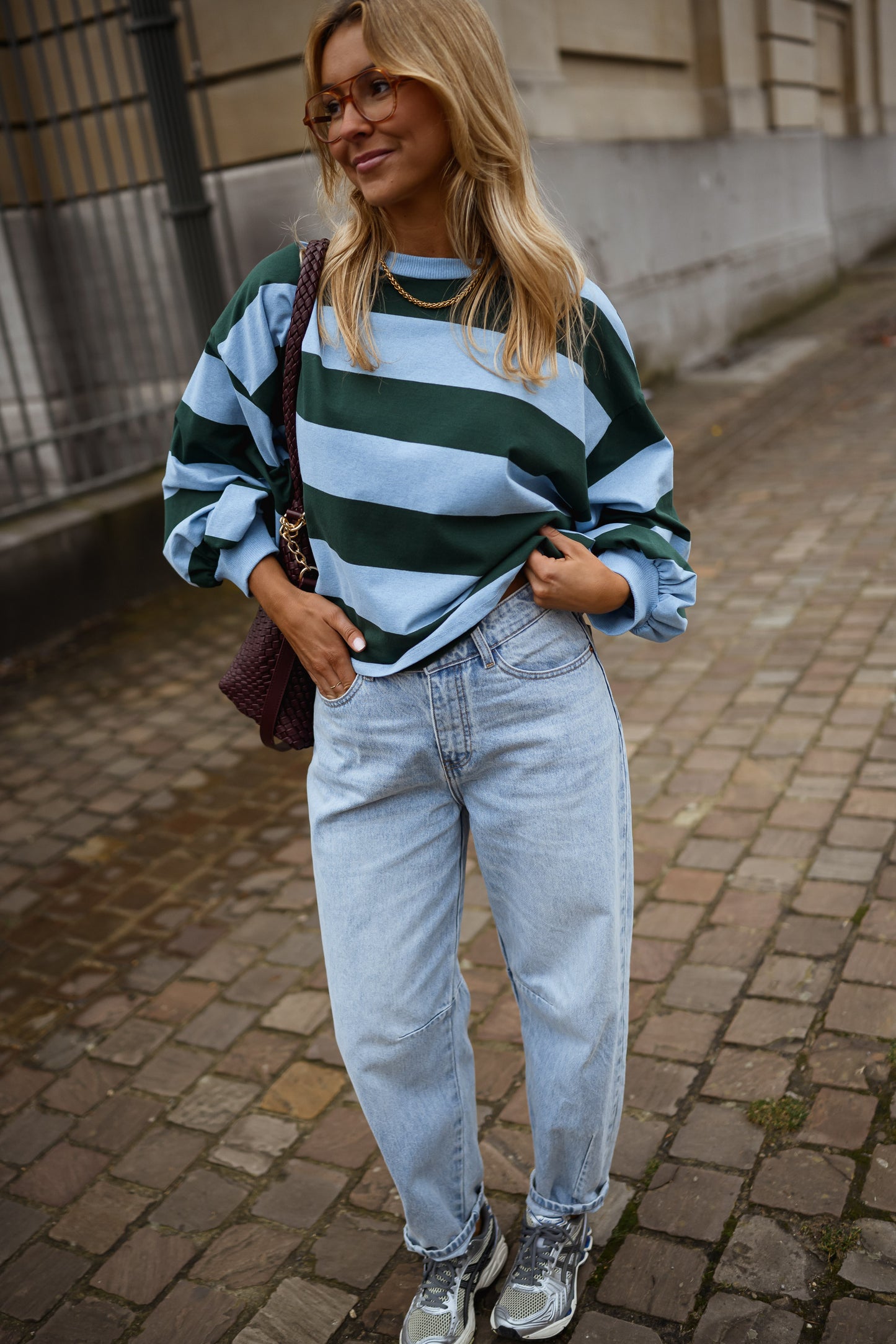 Green and Blue Hayley T-shirt