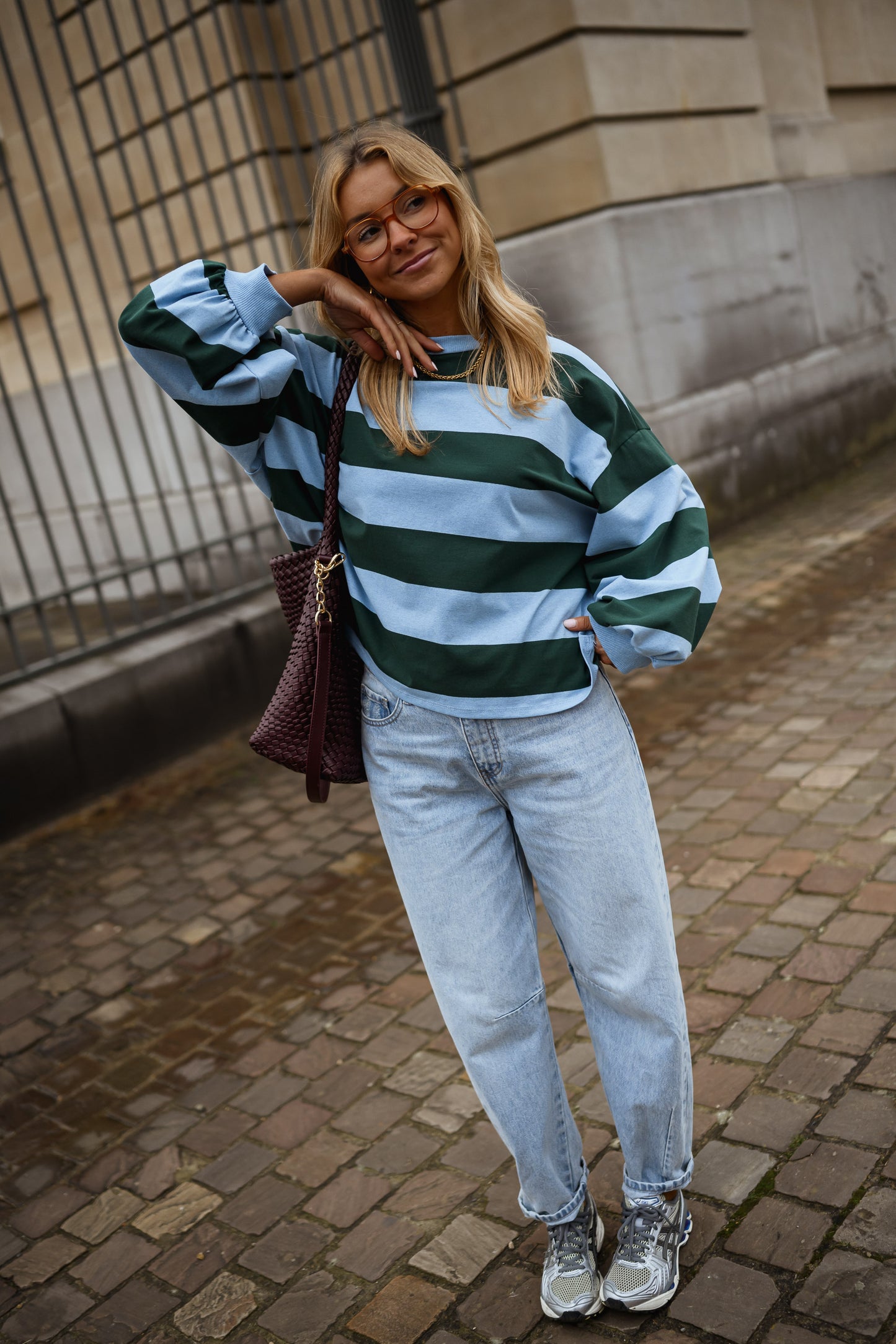 Green and Blue Hayley T-shirt