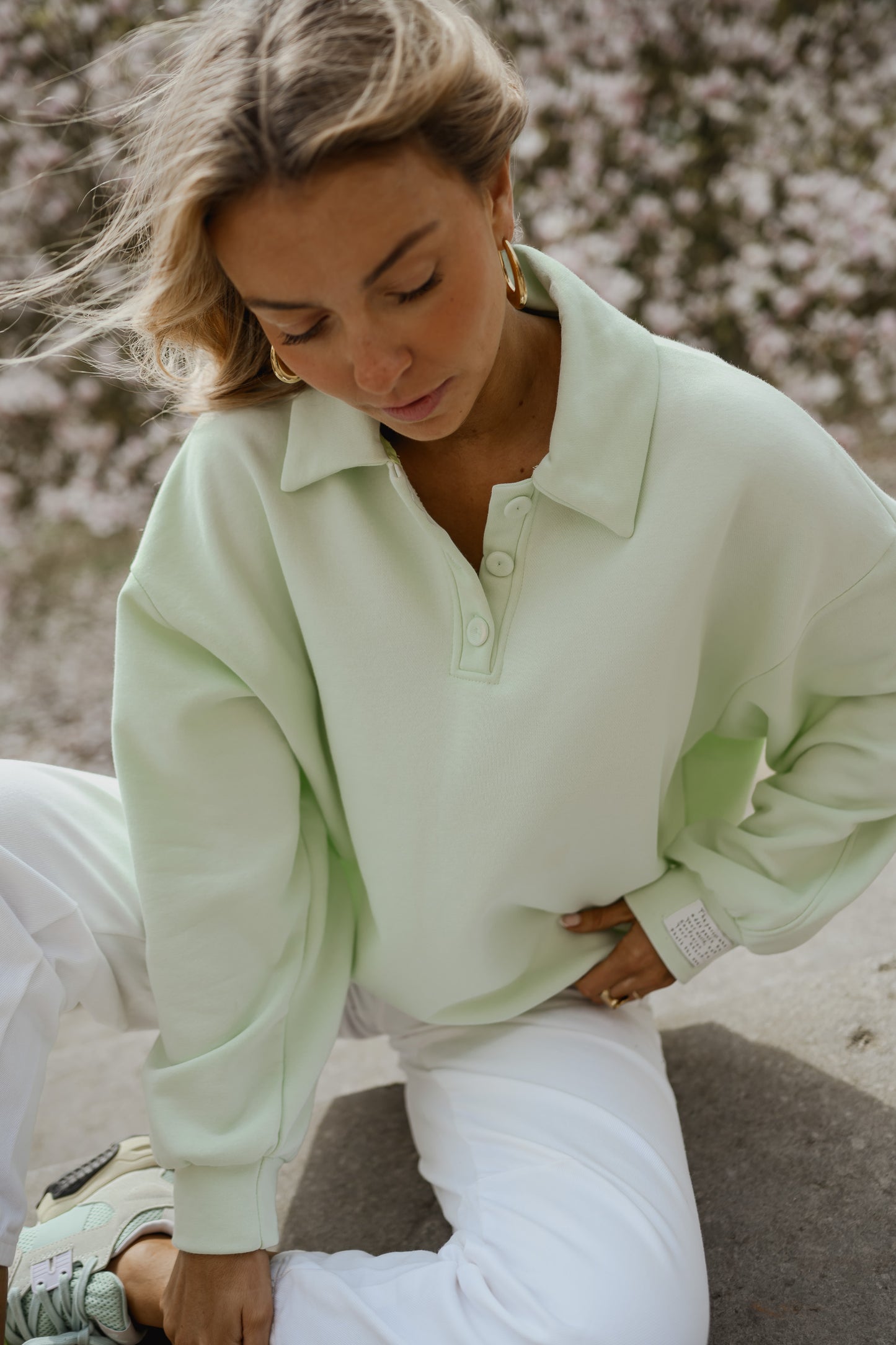 Green Mint Sweater