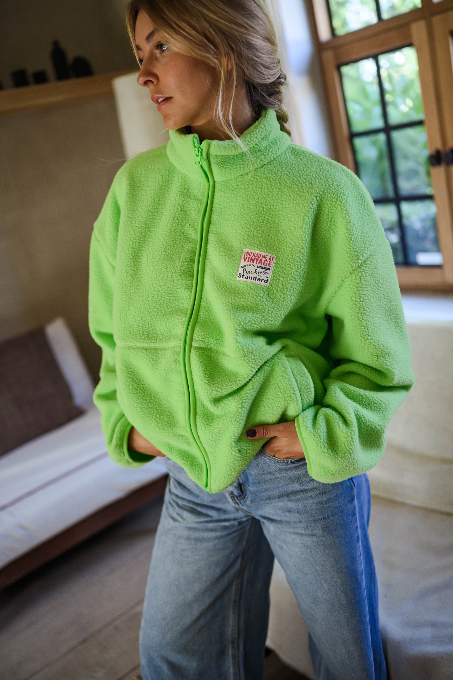 Green Sevan Fleece Jacket