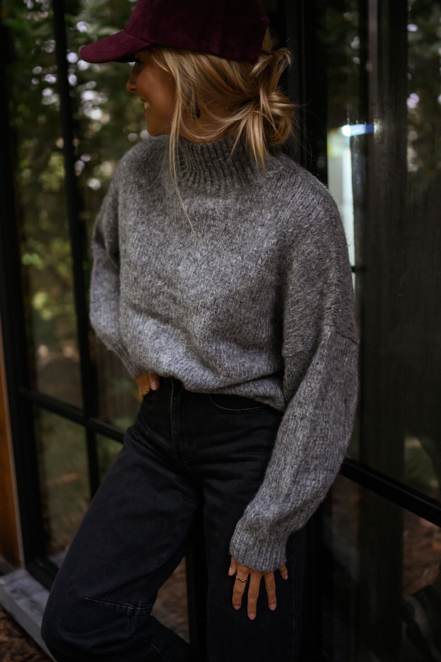 Grey Angele Sweater