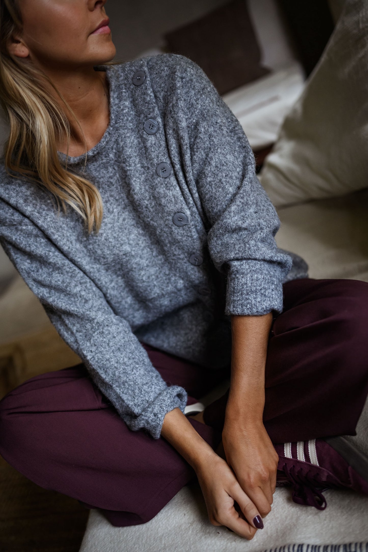 Grey Mael Sweater