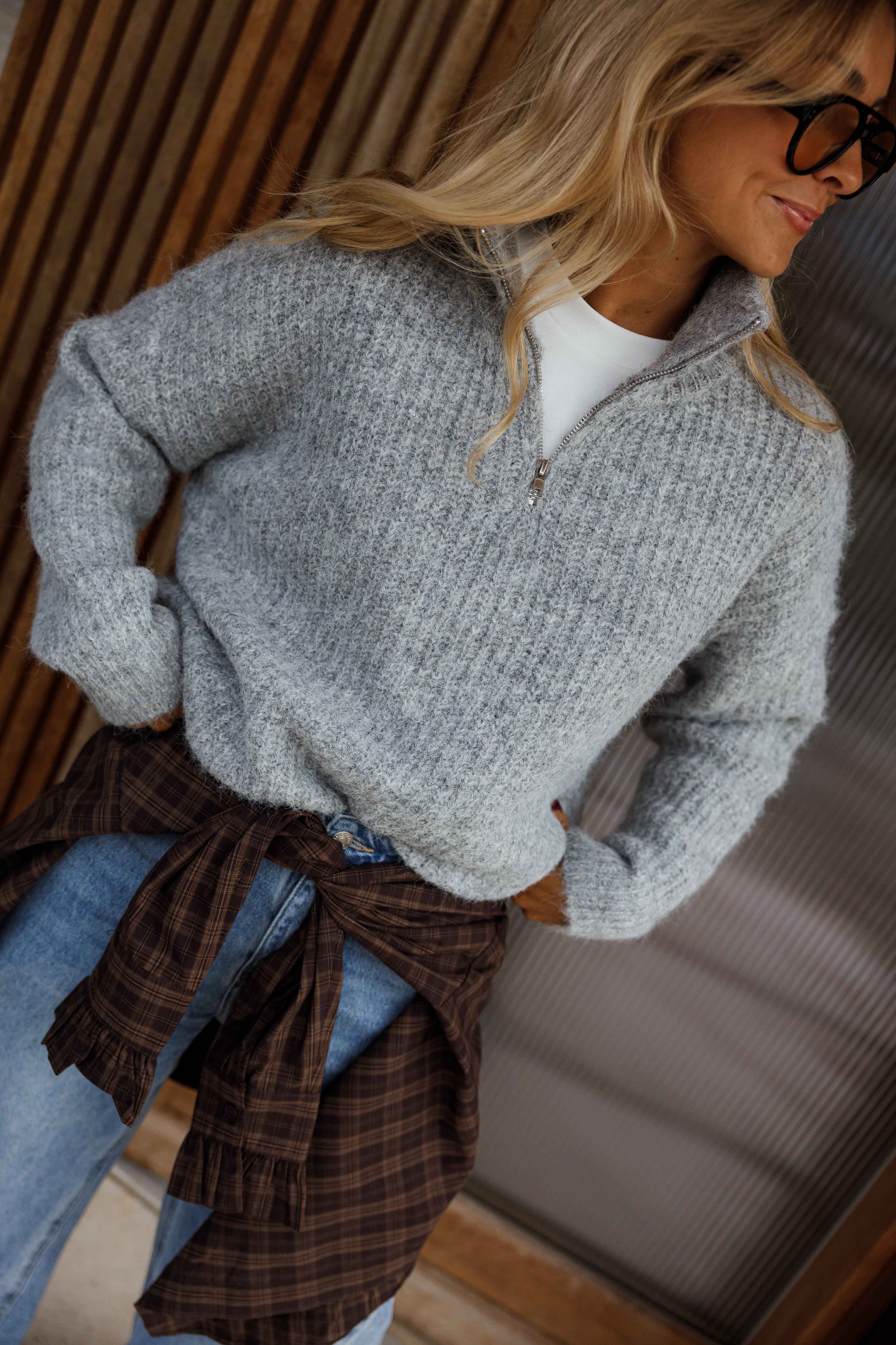Grey Nicolas Sweater