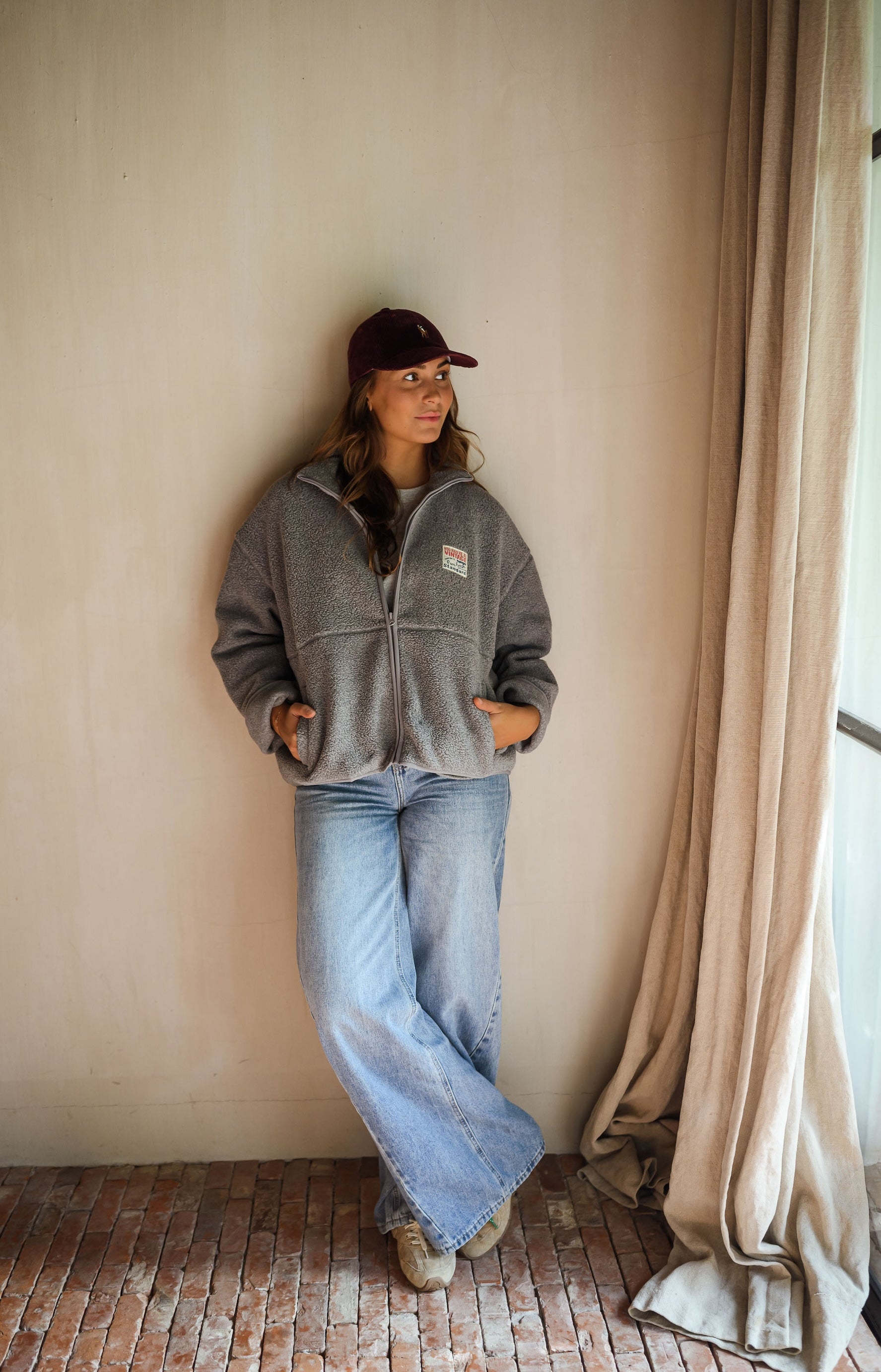 Grey Sevan Fleece Jacket