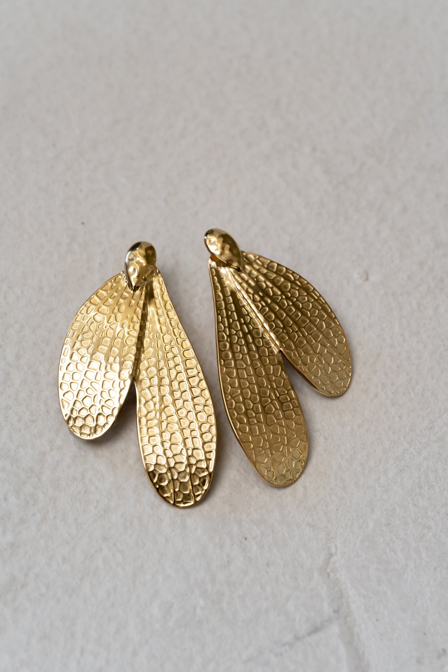 Golden Hymo Earrings