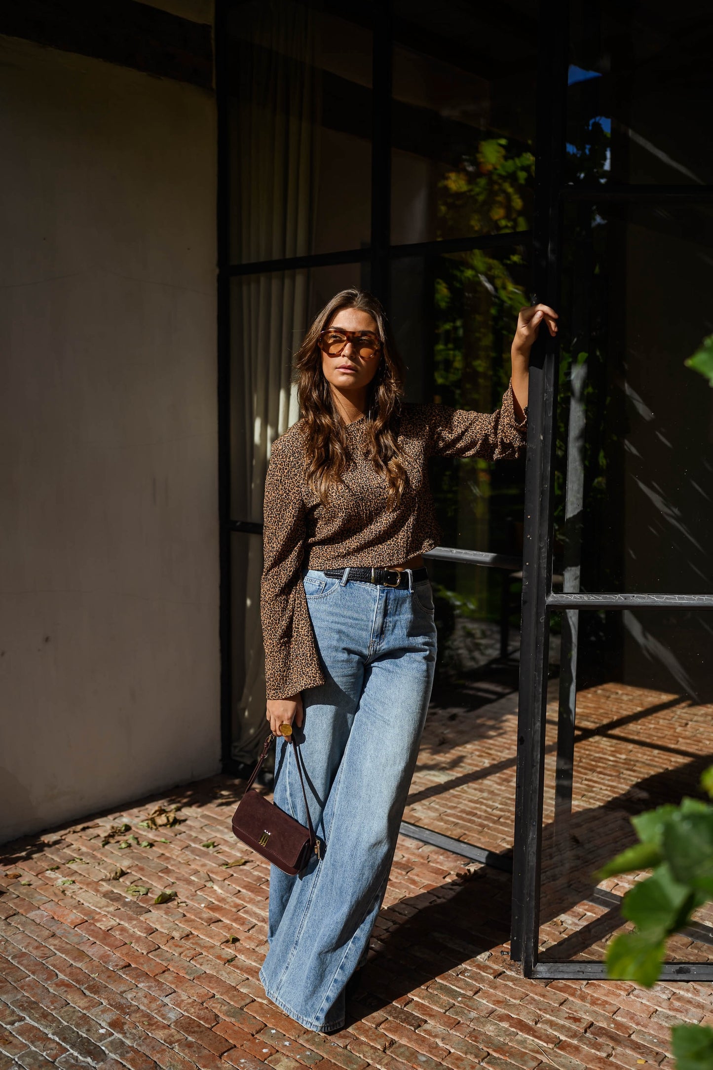 Leopard Analy Blouse