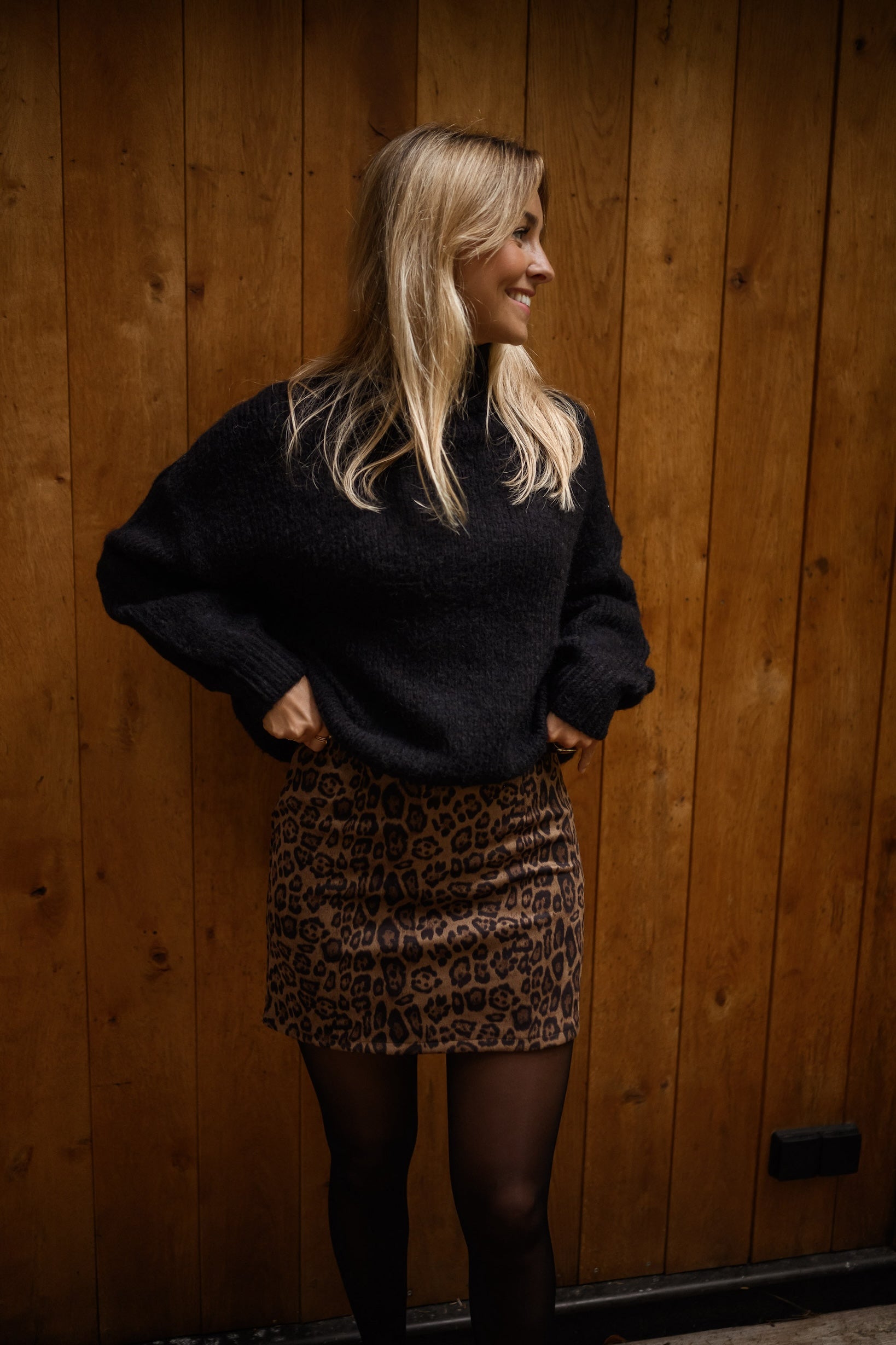 Leopard Hopa Skirt