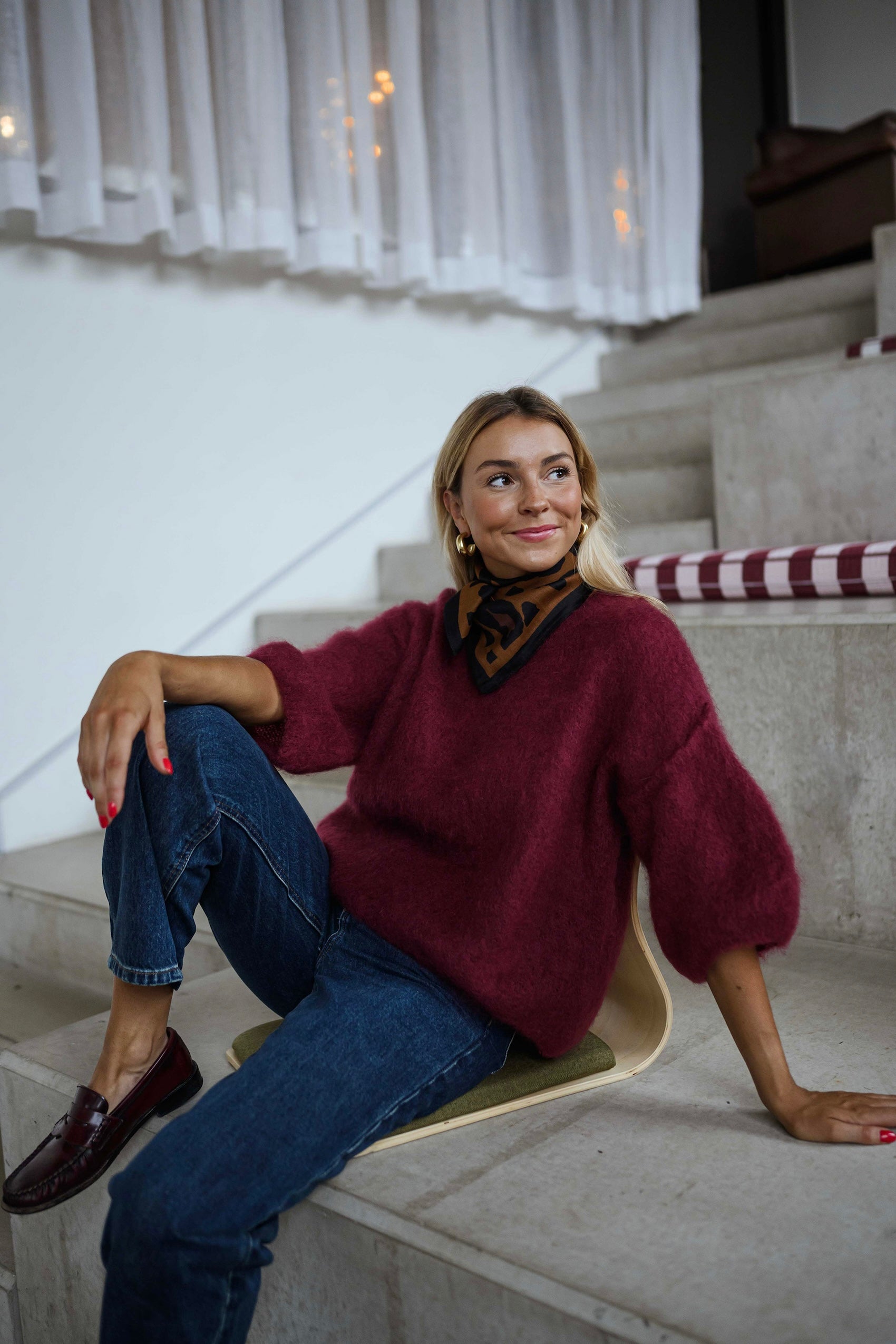 Leopard Peyton Scarf