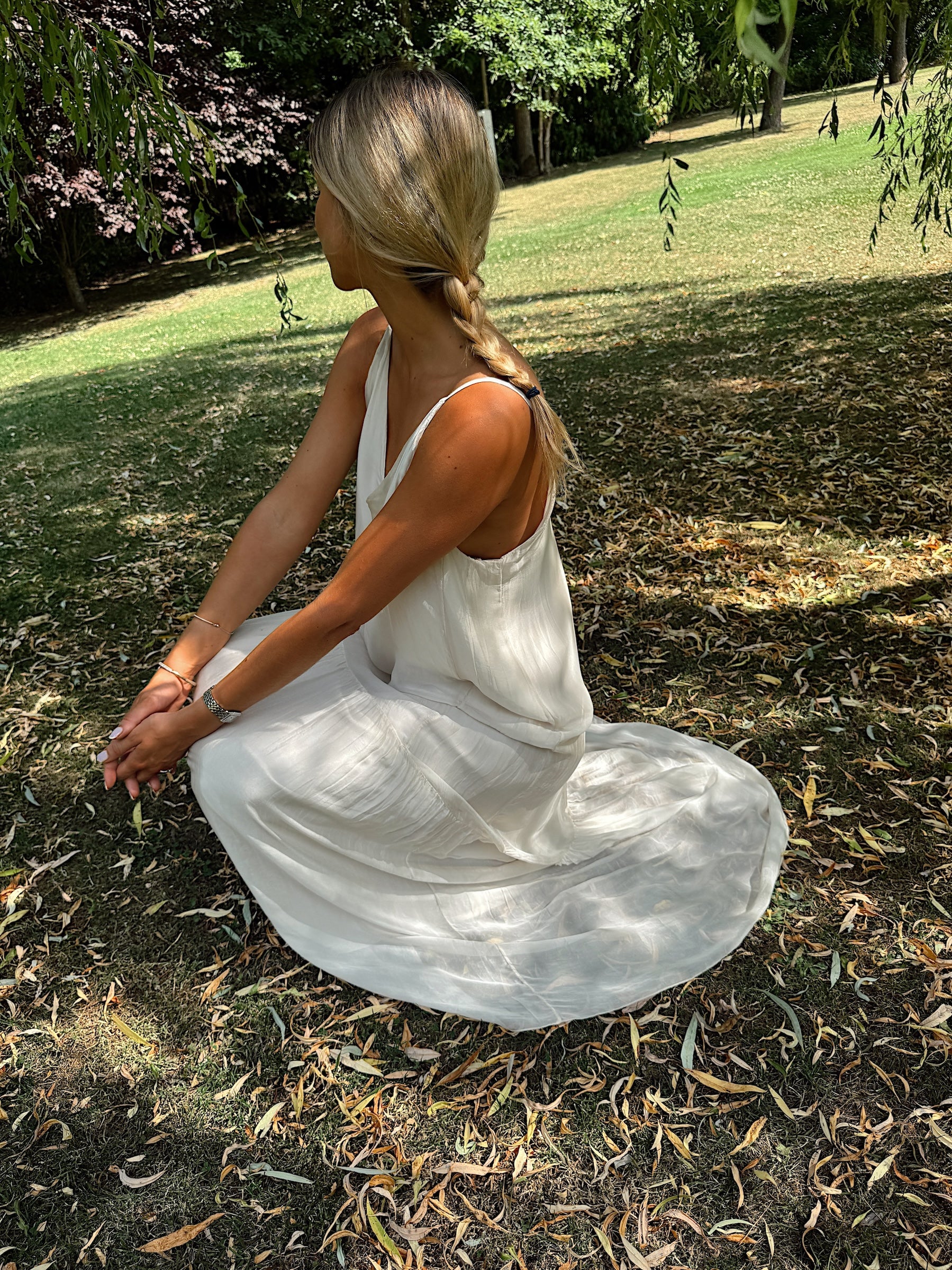 Light Beige Stiles Dress