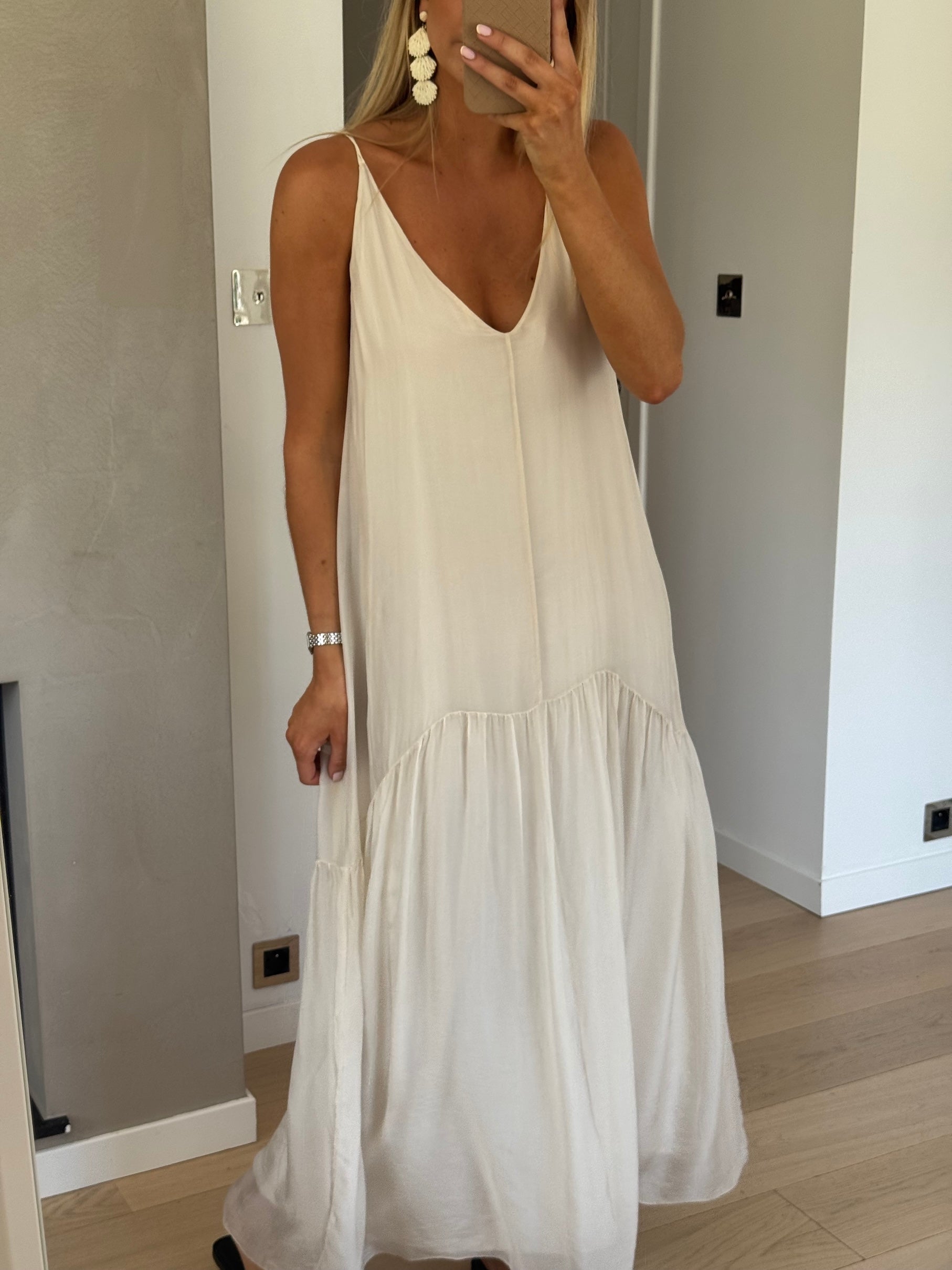 Light Beige Stiles Dress