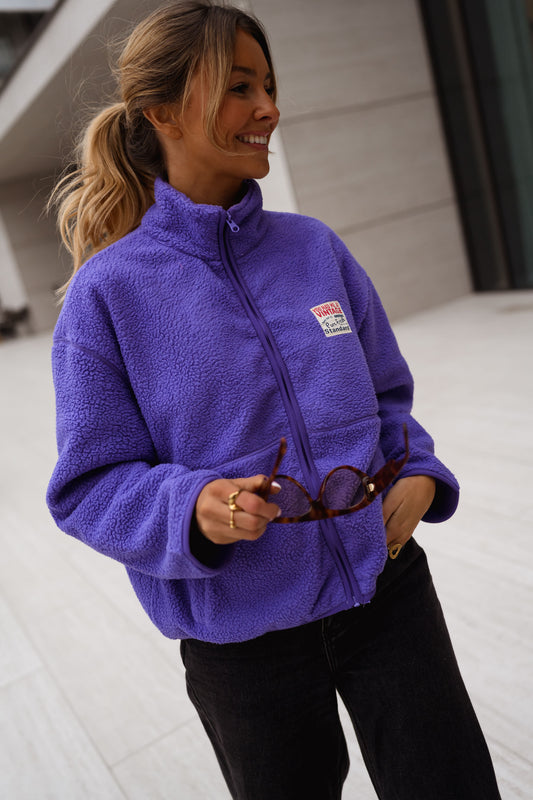 Mauve Sevan Fleece Jacket