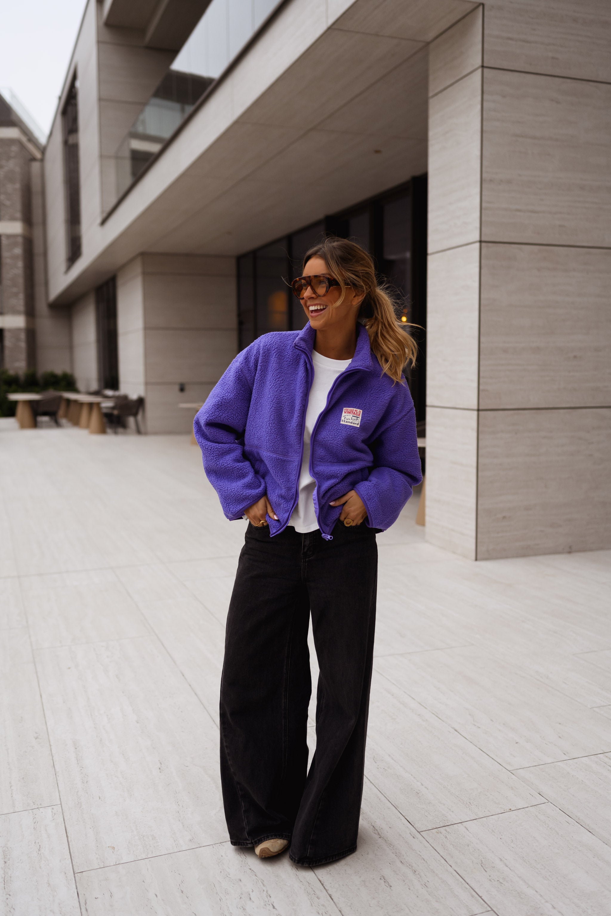 Mauve Sevan Fleece Jacket