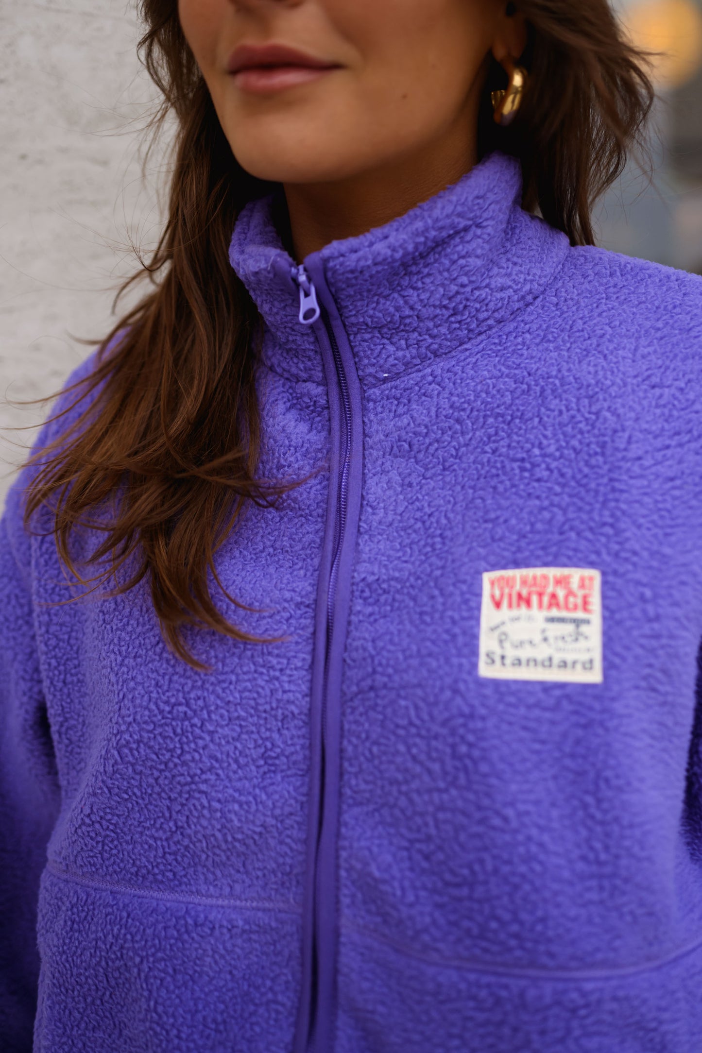 Mauve Sevan Fleece Jacket