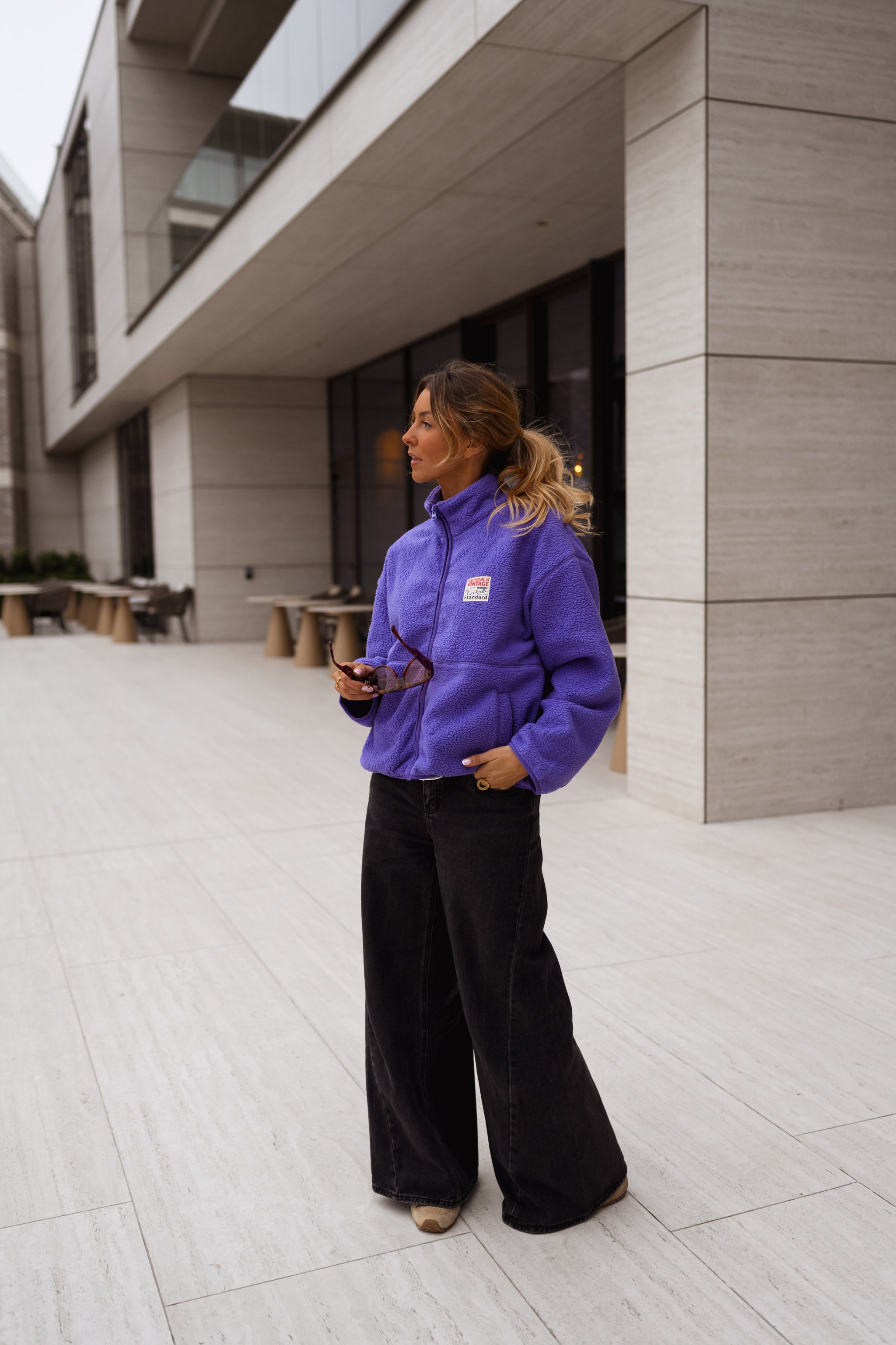 Mauve Sevan Fleece Jacket