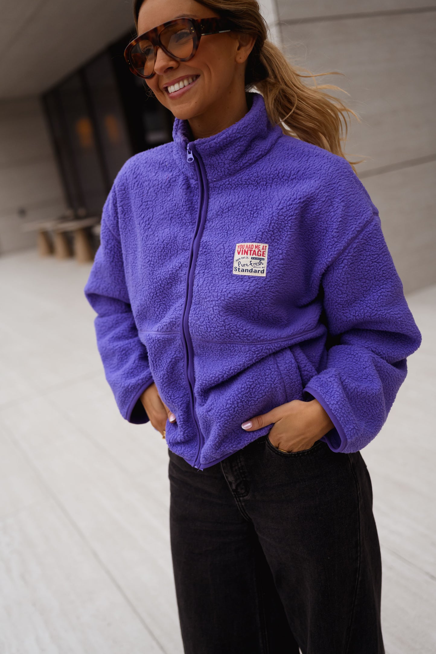 Mauve Sevan Fleece Jacket
