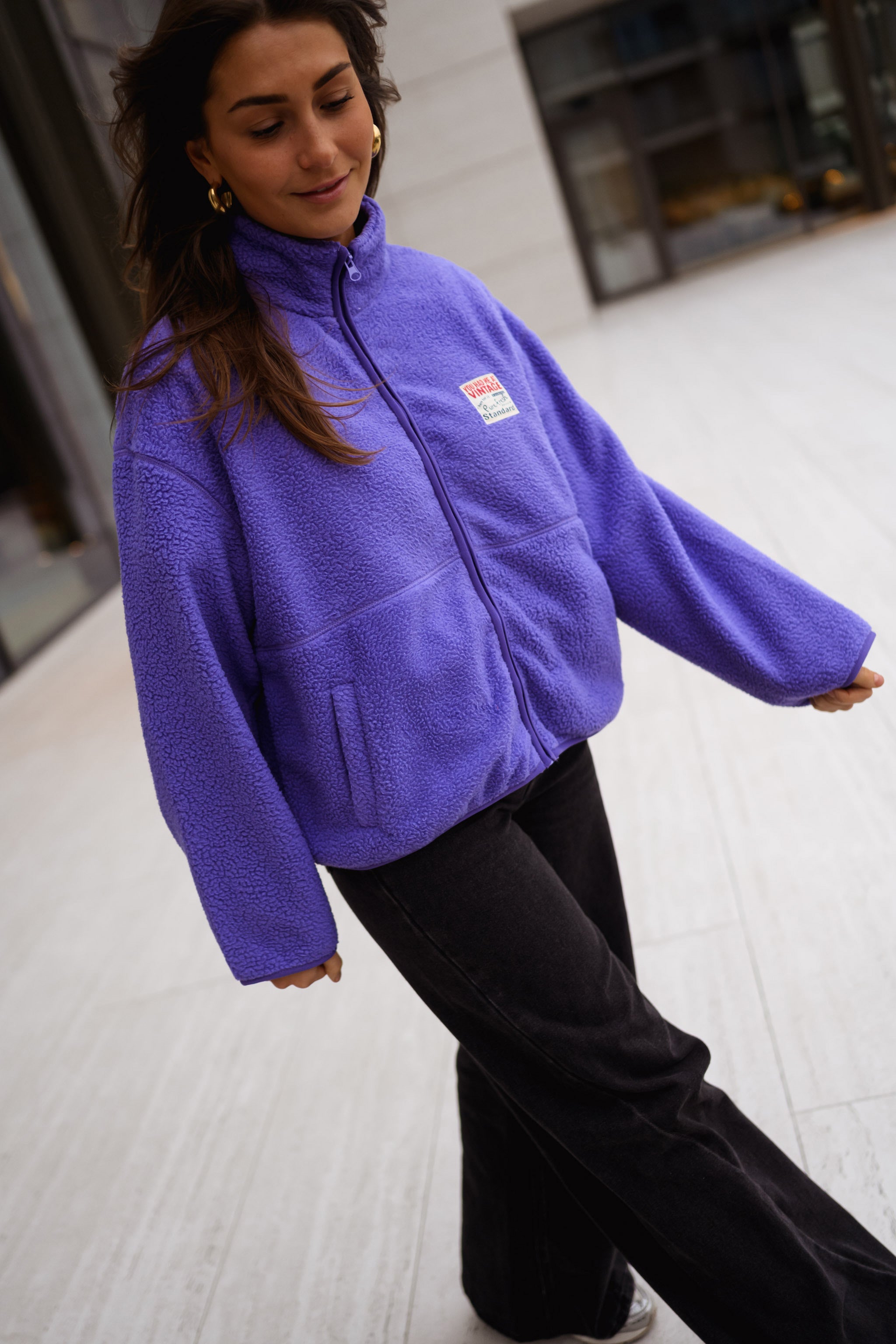 Mauve Sevan Fleece Jacket