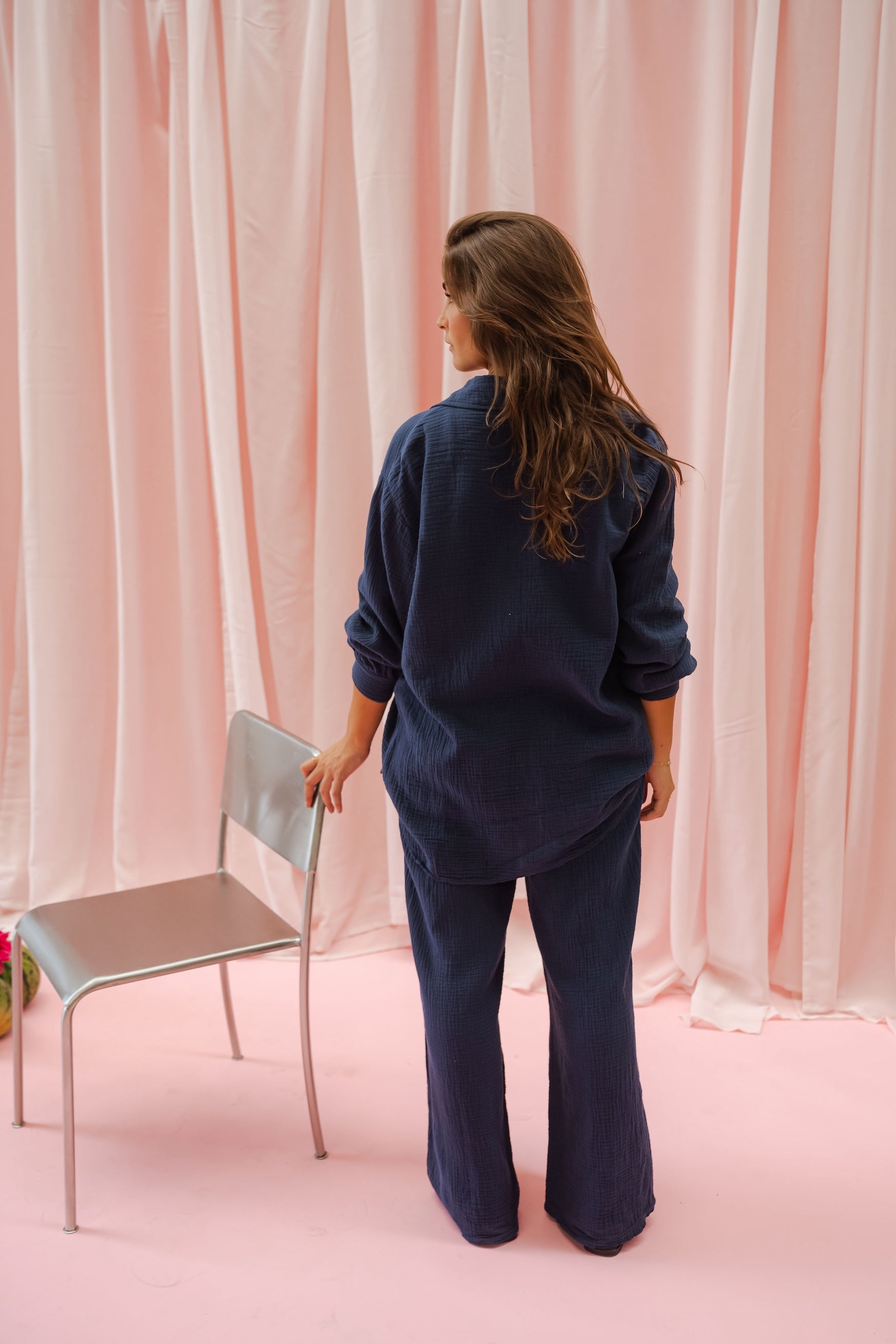 Midnight Blue Milly Pants