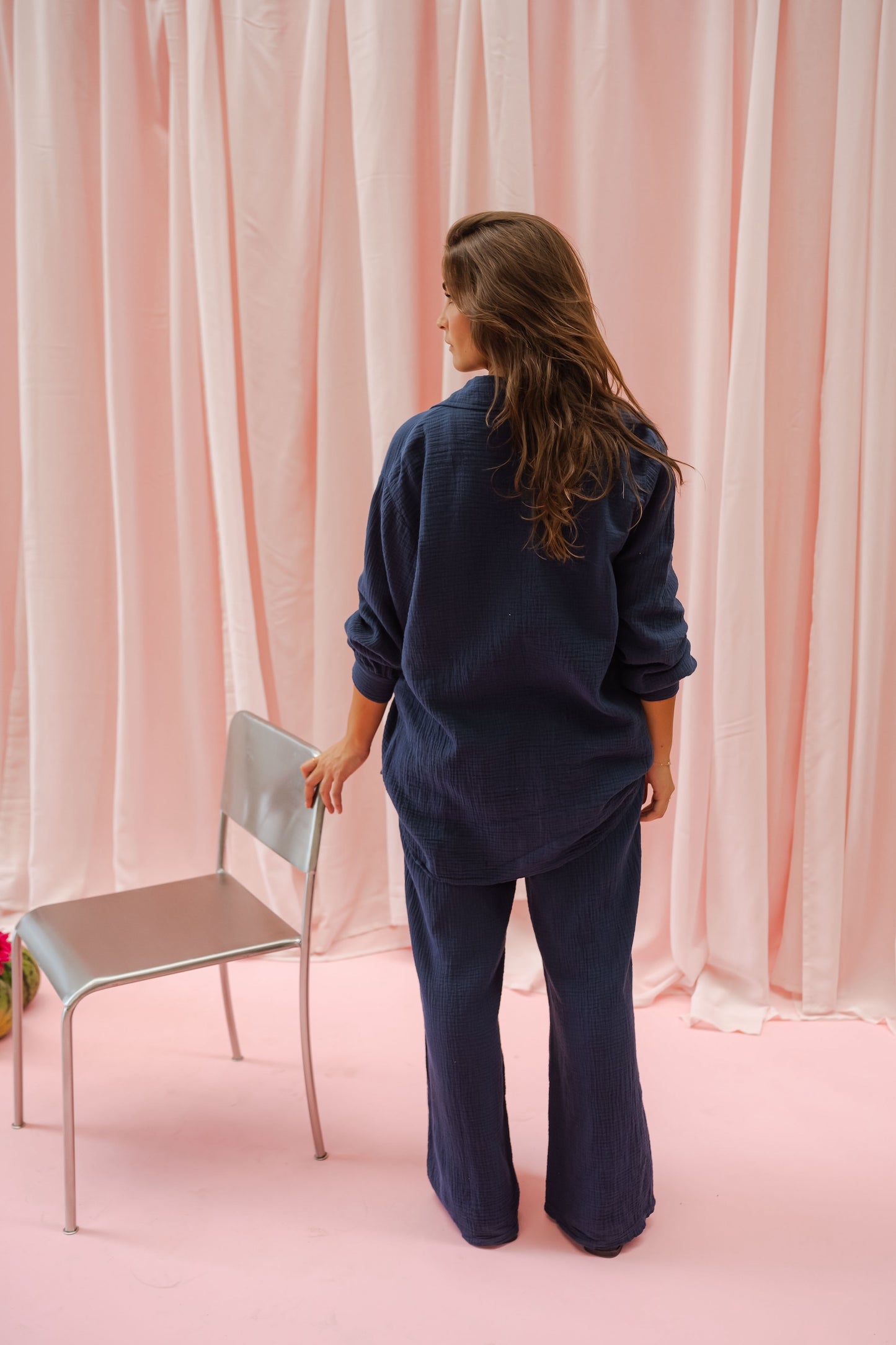 Midnight Blue Milly Pants