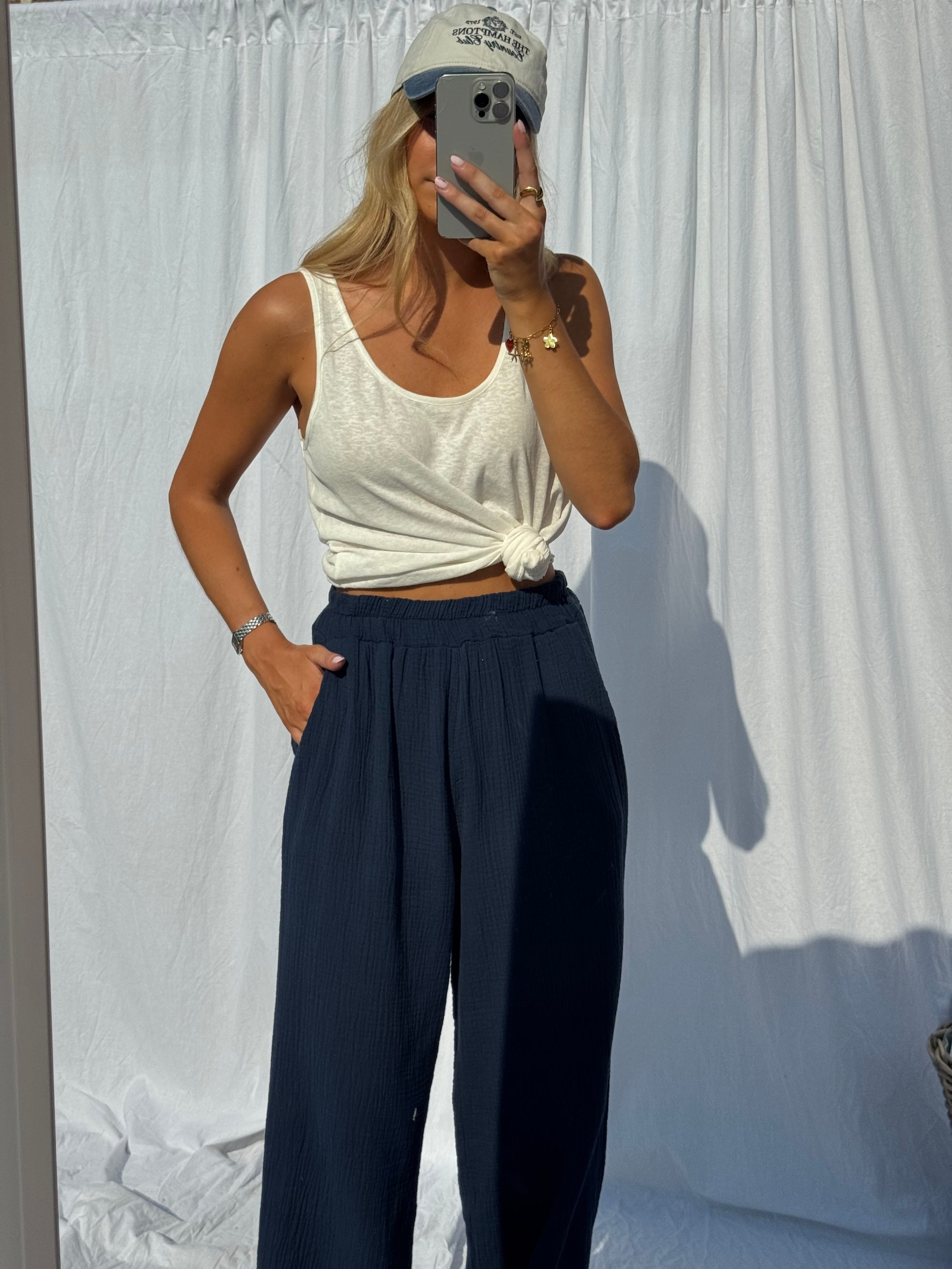 Midnight Blue Milly Pants