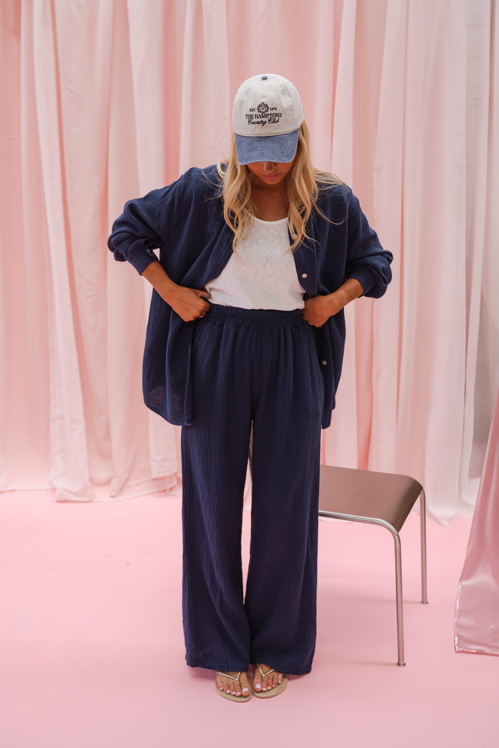 Midnight Blue Milly Pants