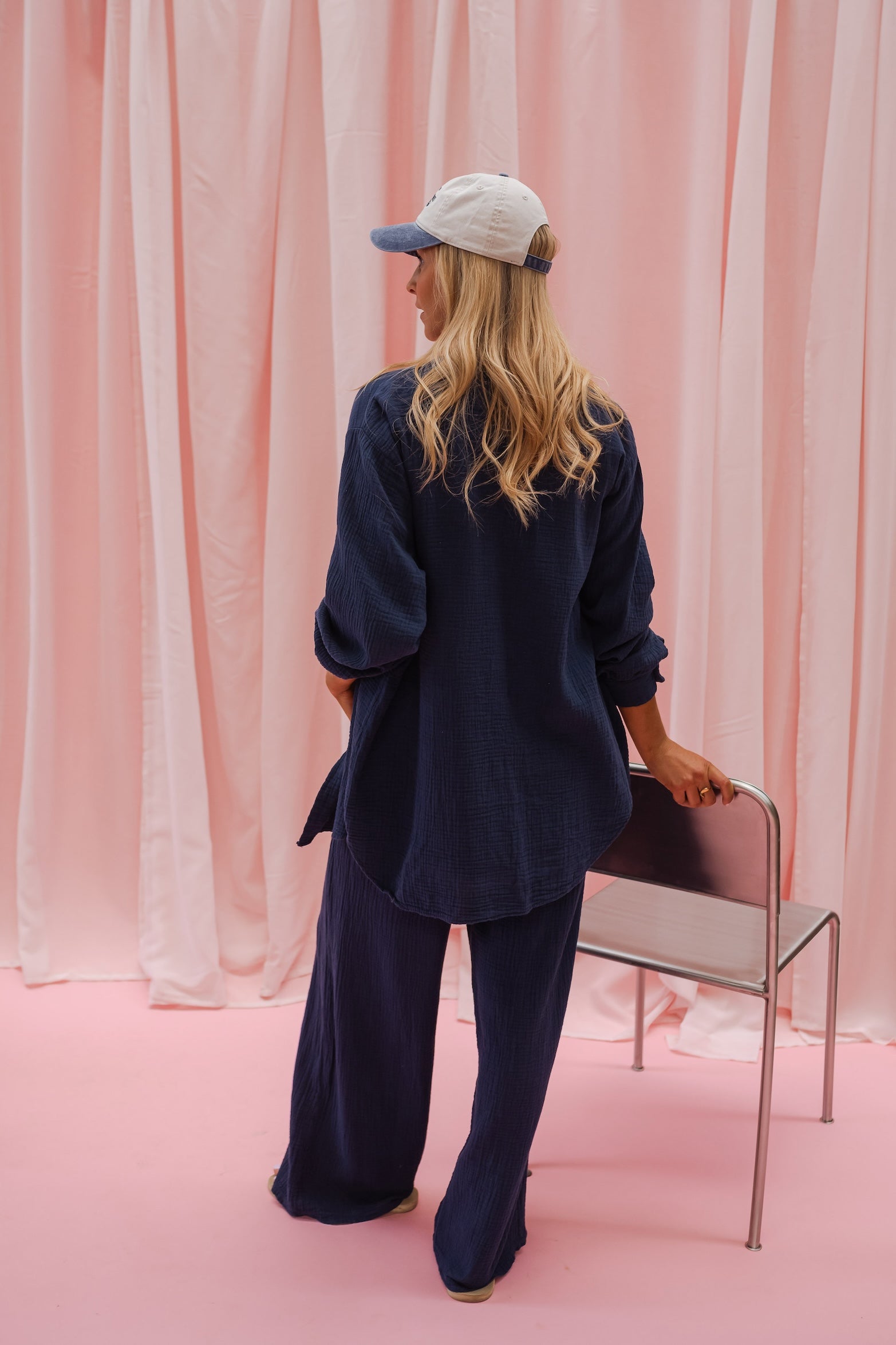 Midnight Blue Milly Pants