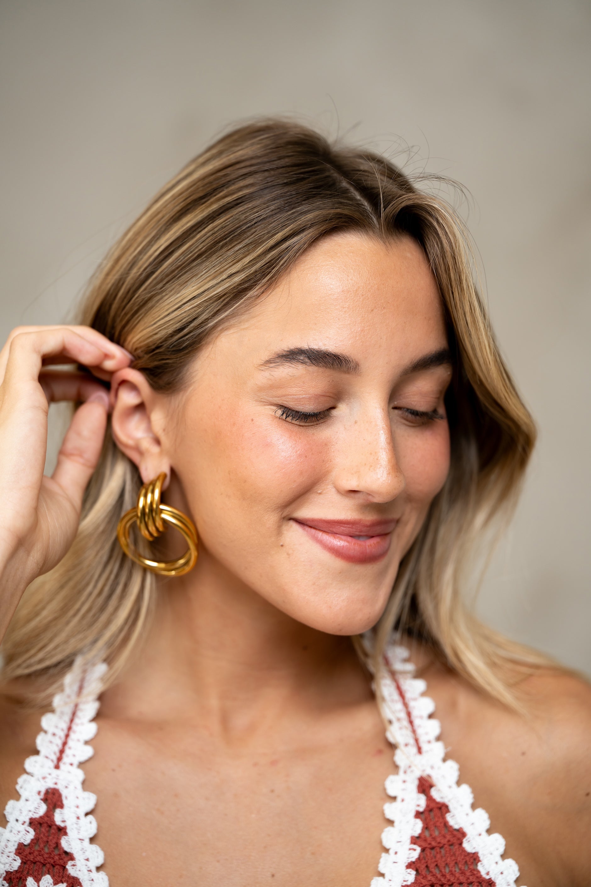 Golden Mora Earrings