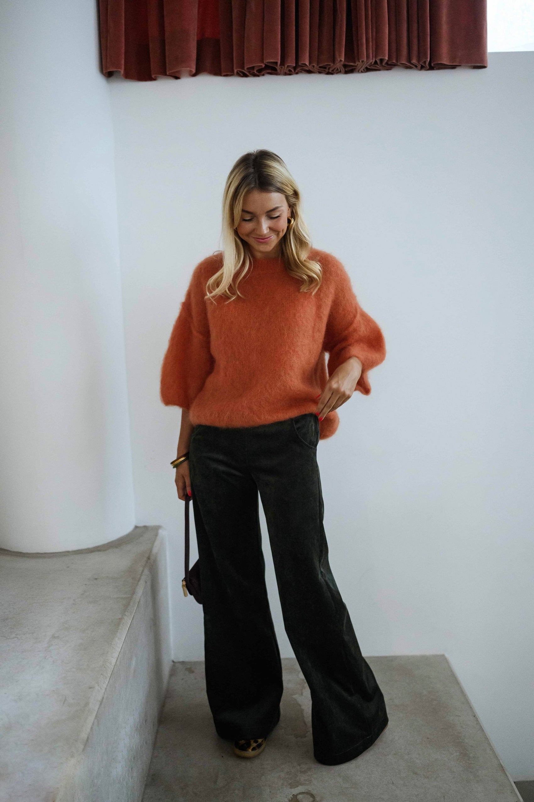 Orange Samia Sweater