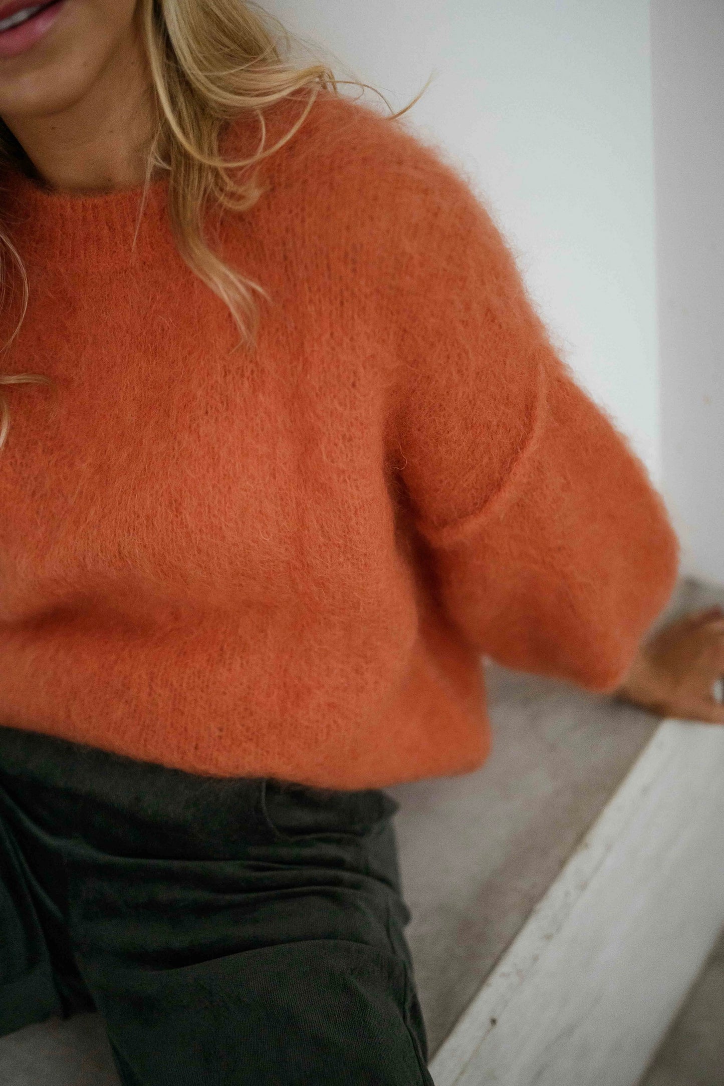 Orange Samia Sweater