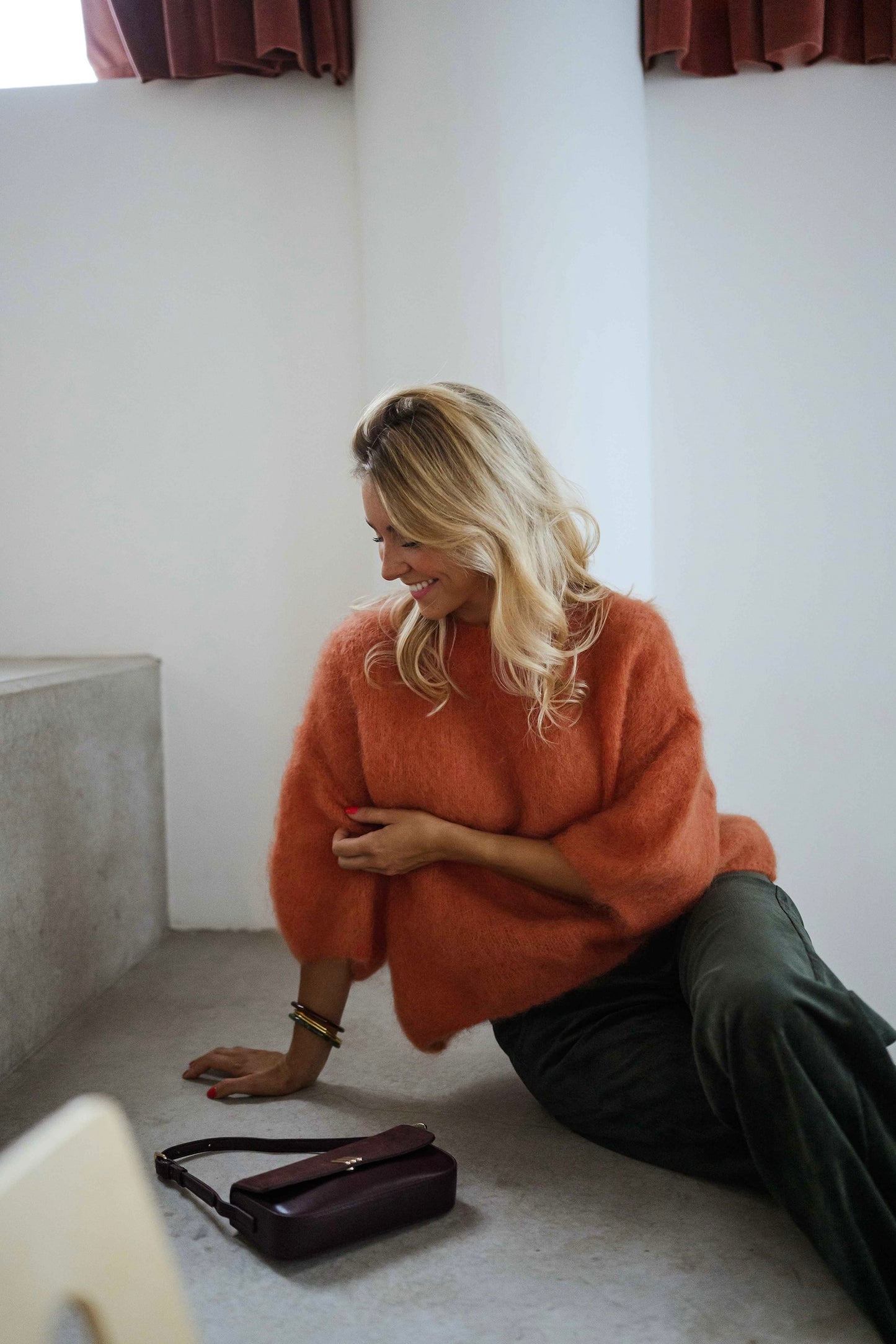 Orange Samia Sweater