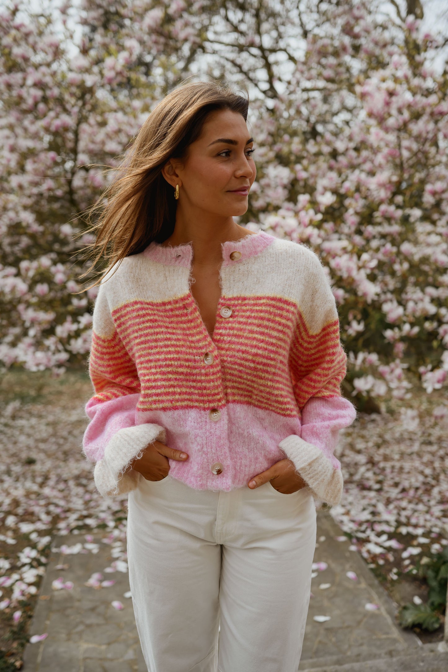Pink Amren Cardigan