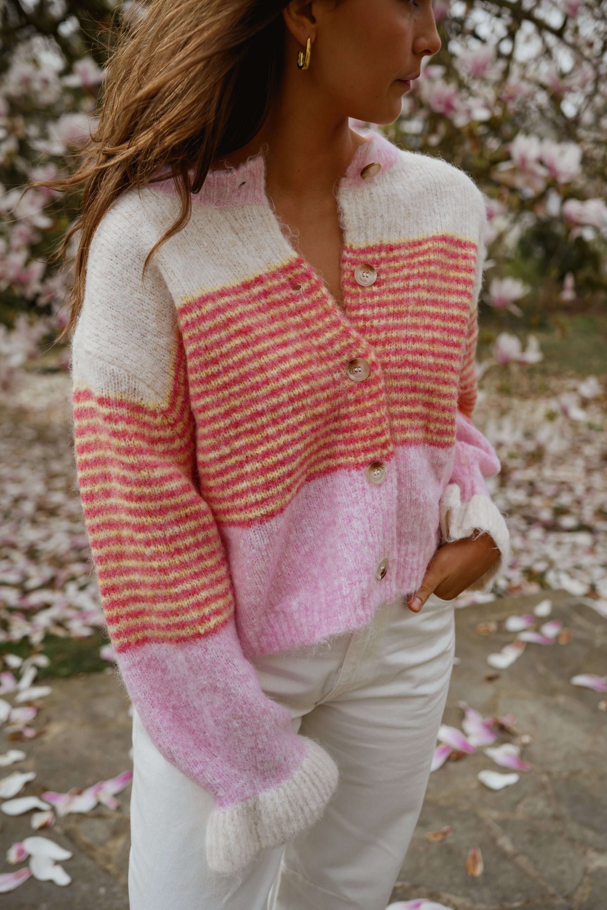 Pink Amren Cardigan
