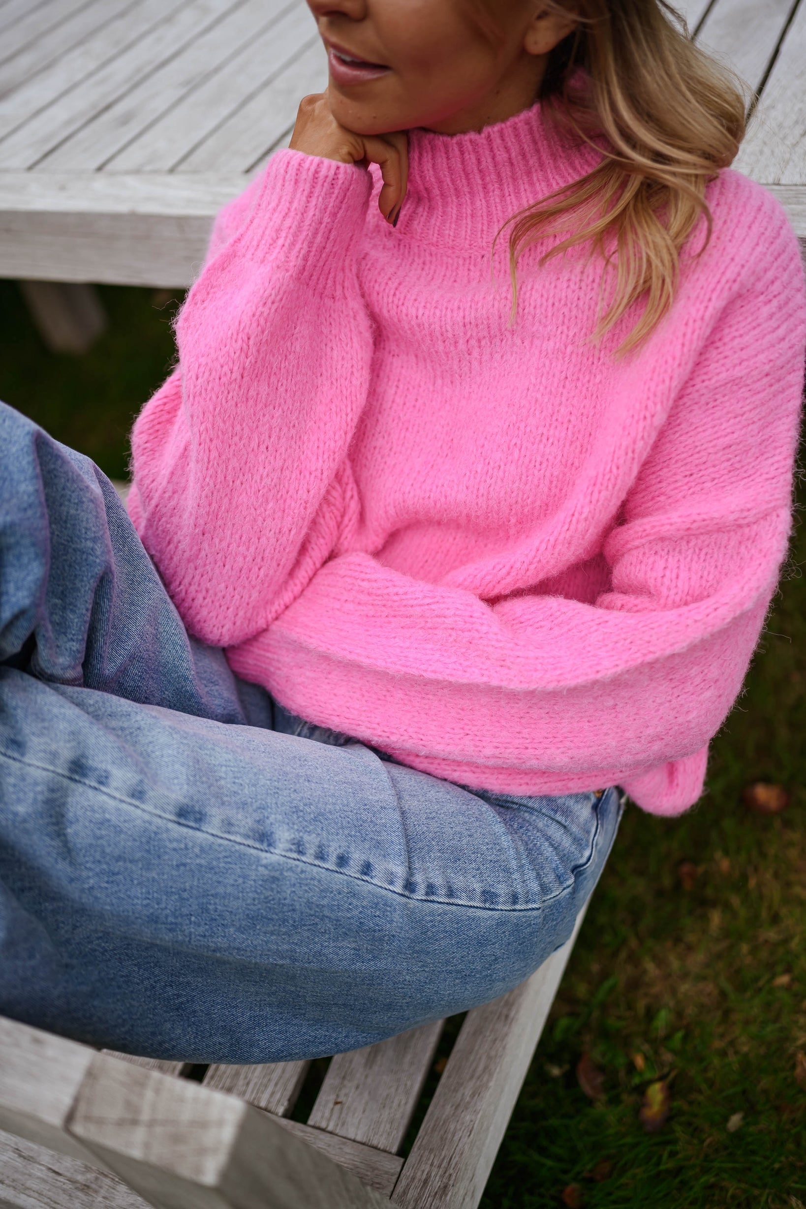 Pink Angele Sweater