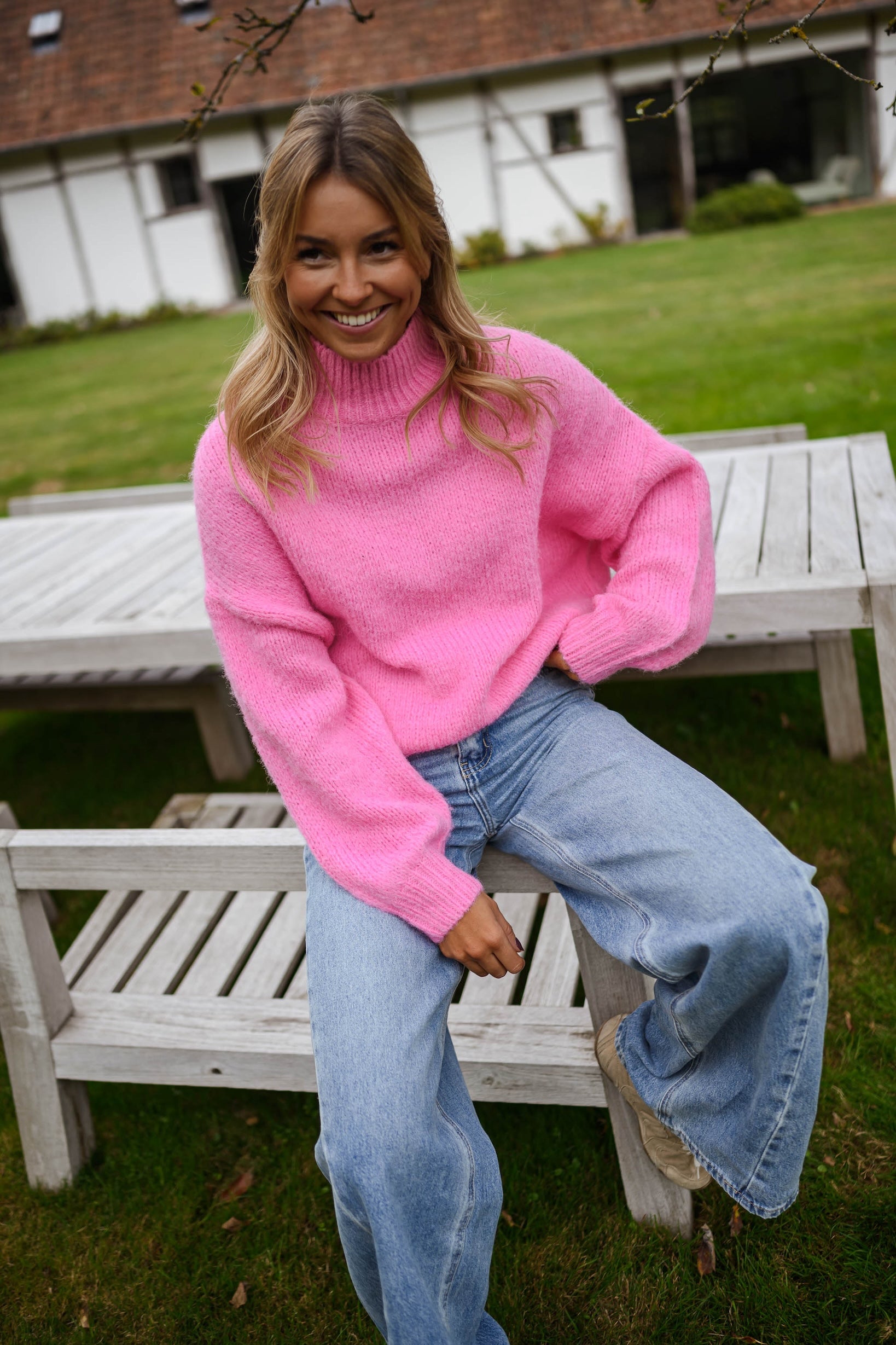 Pink Angele Sweater