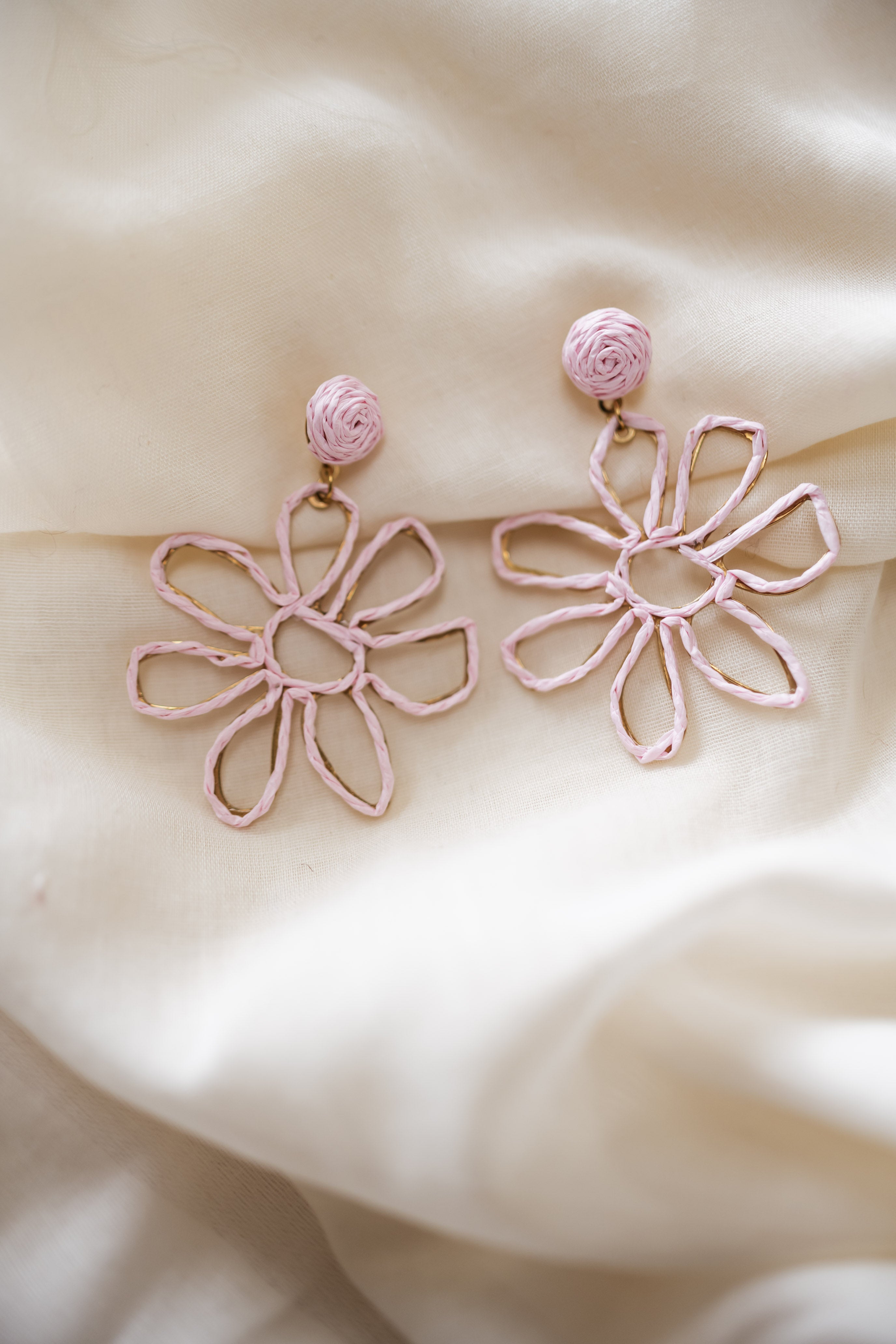 Pink Anik Earrings