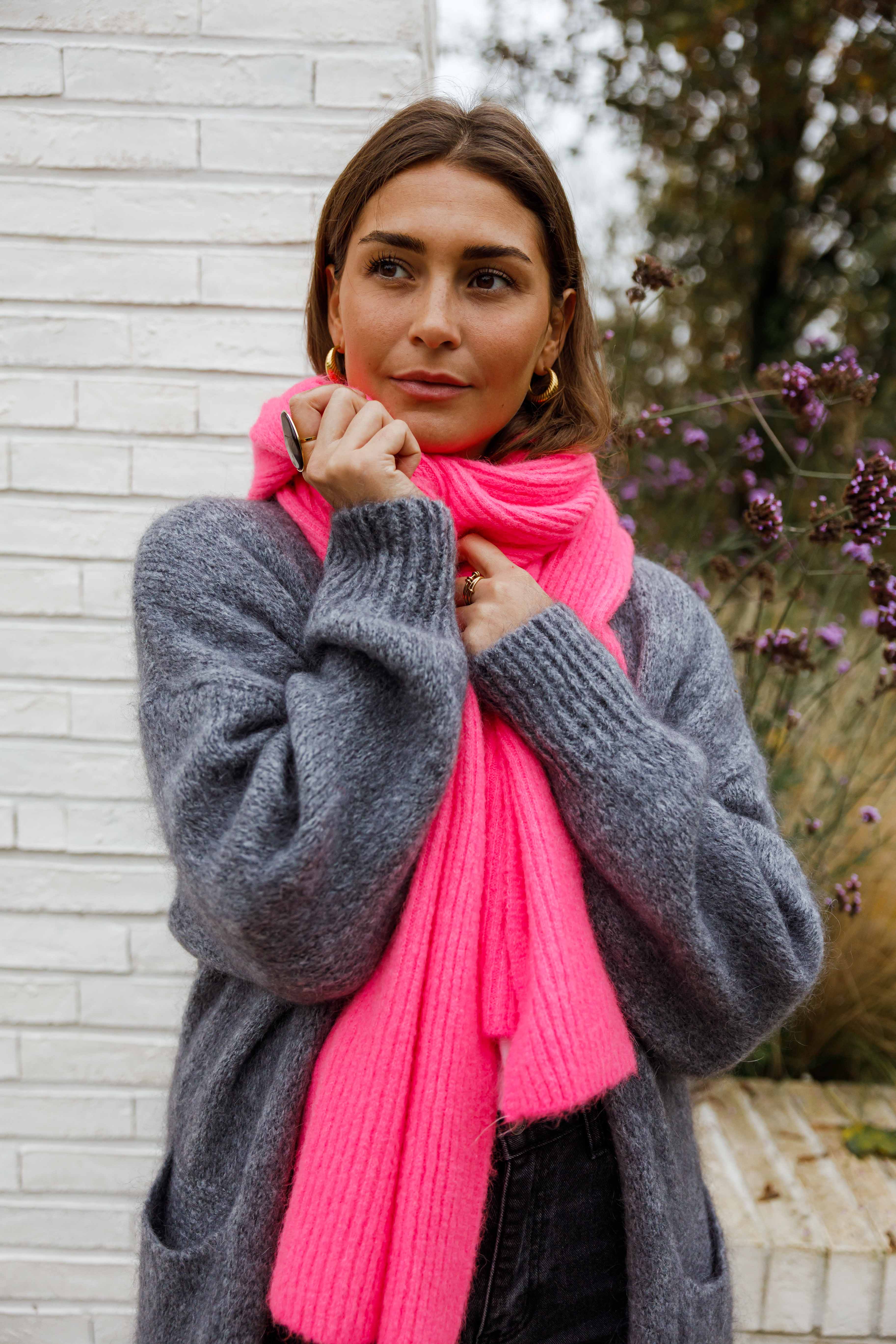 Pink Sera Scarf
