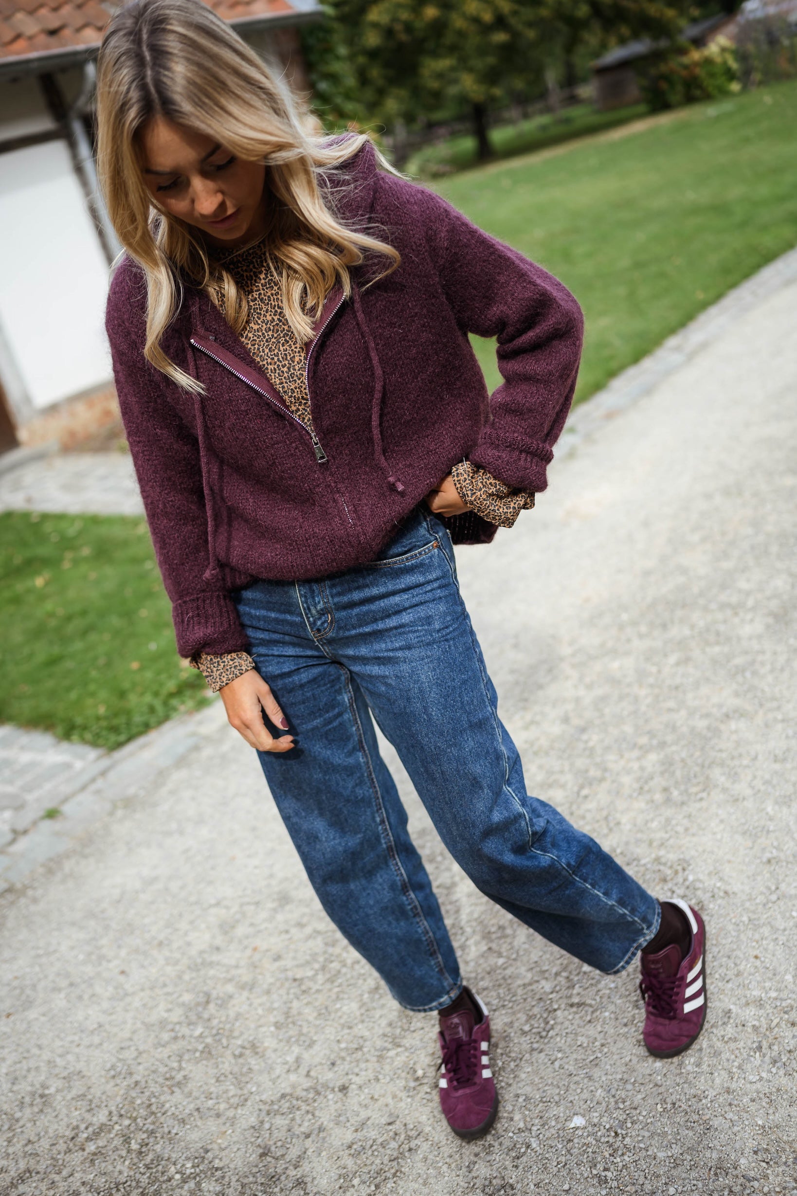 Plum Jayde Cardigan