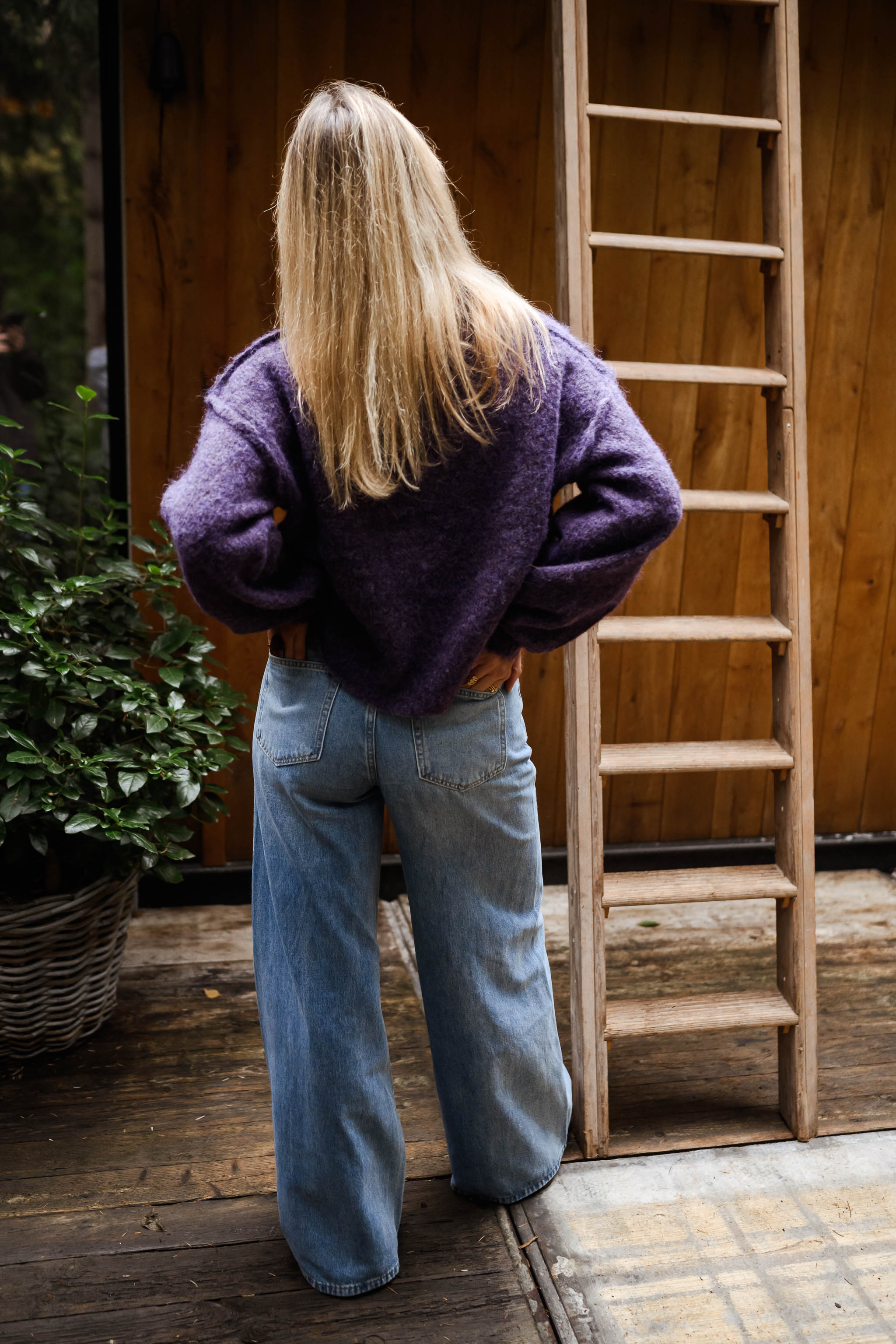 Purple Romeo Sweater