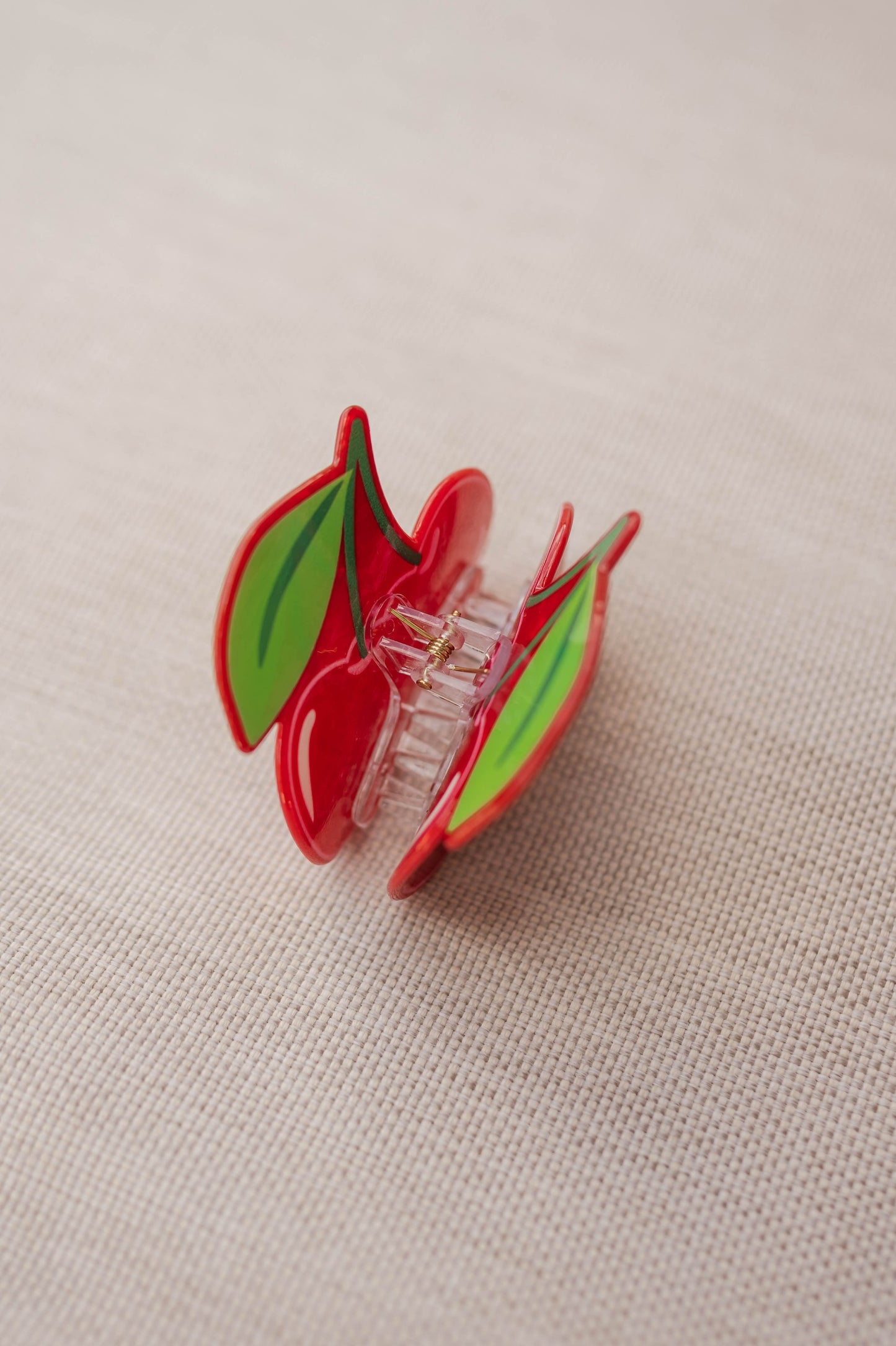 Red Cereza Hair Clip