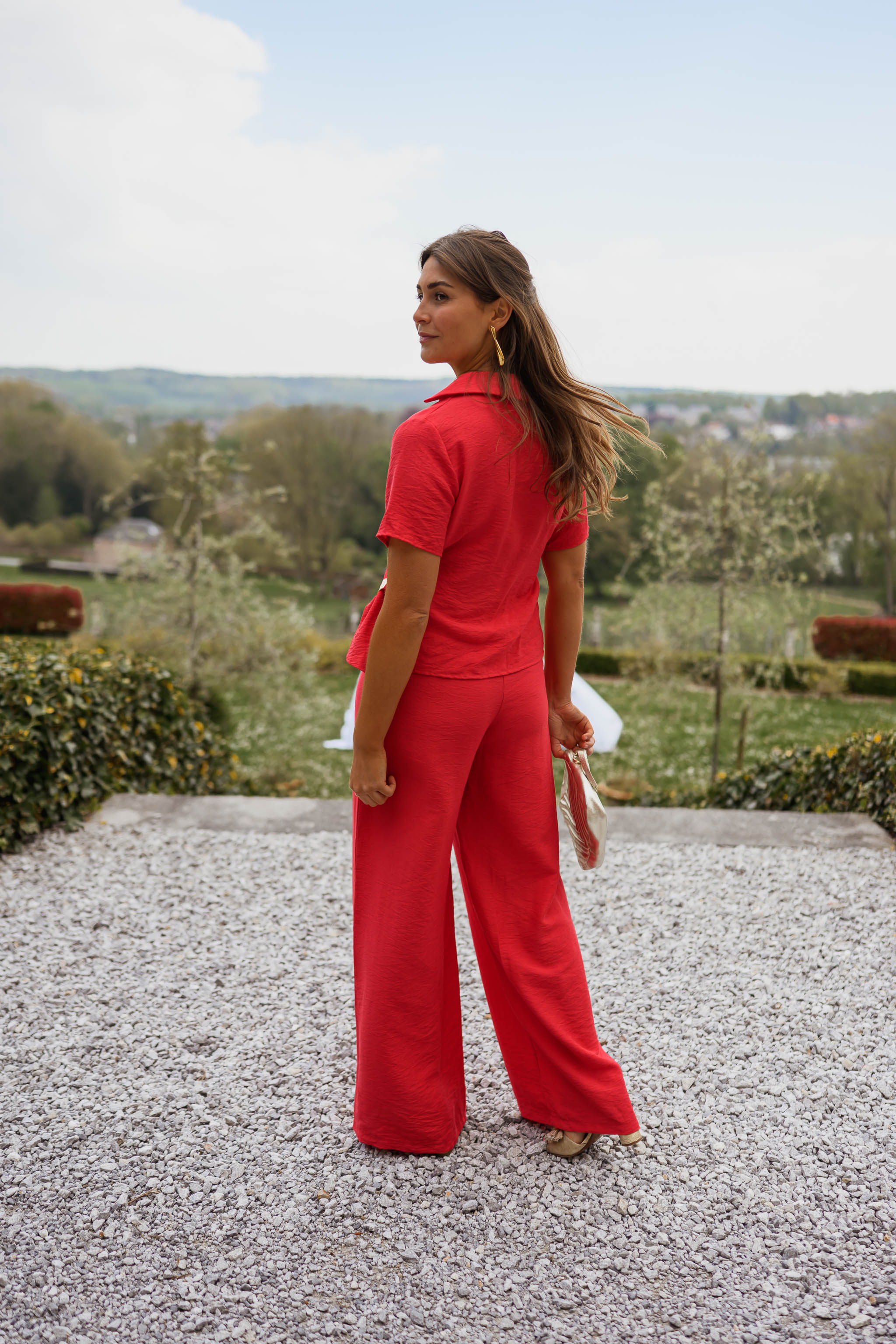 Red Eddy Pants