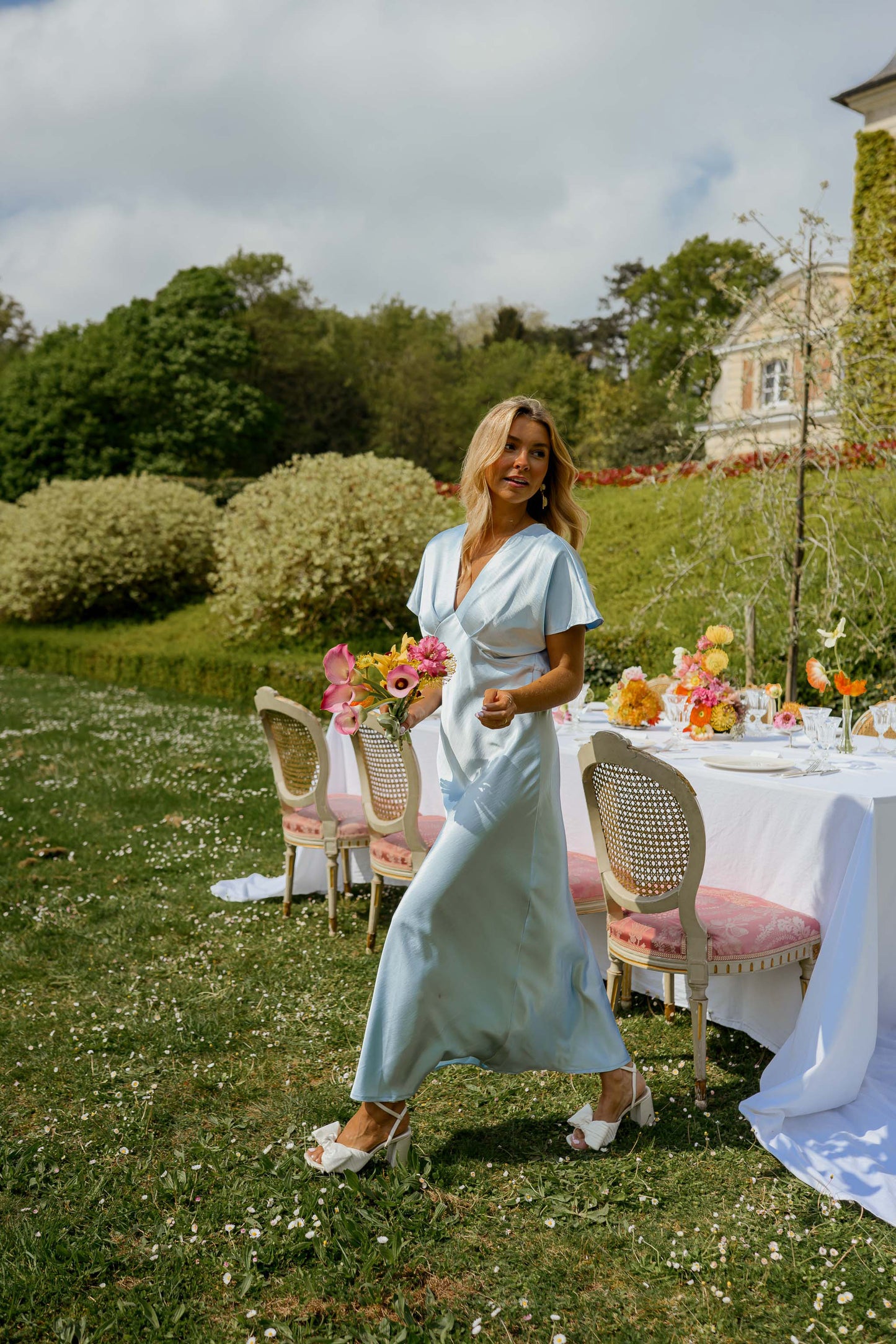 Sky Blue Juno Dress