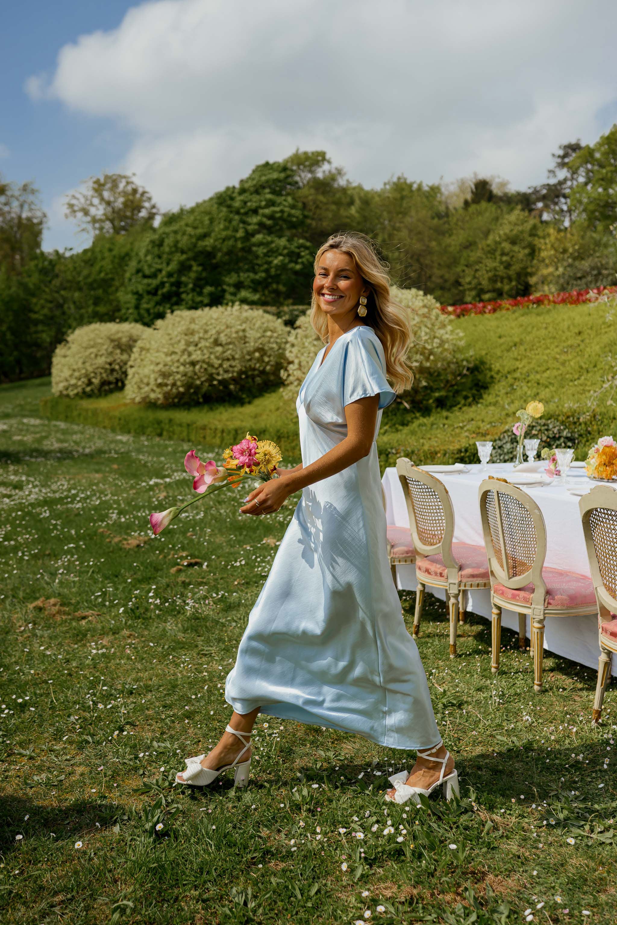 Sky Blue Juno Dress