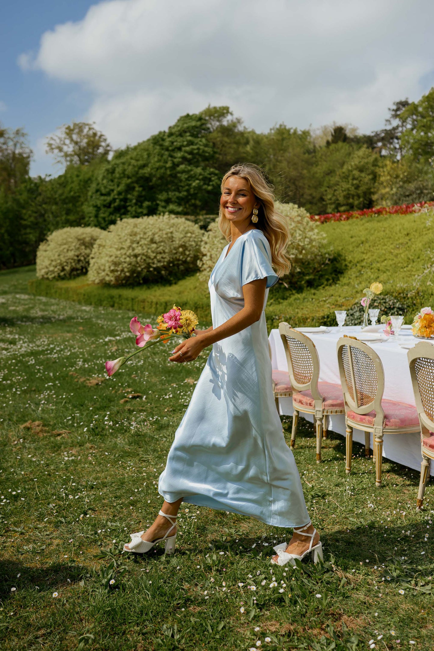 Sky Blue Juno Dress