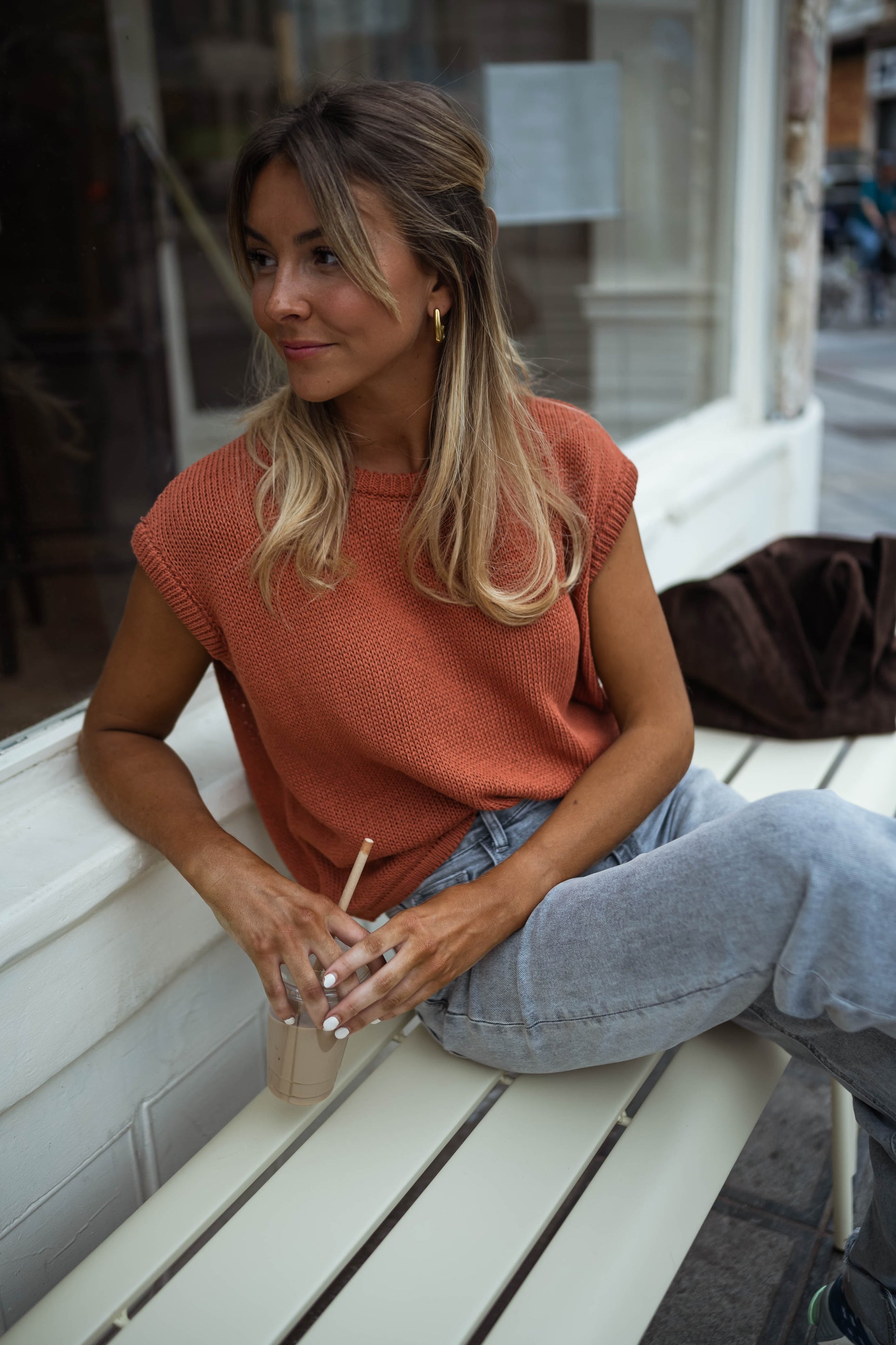 Terracotta Kathia Sweater