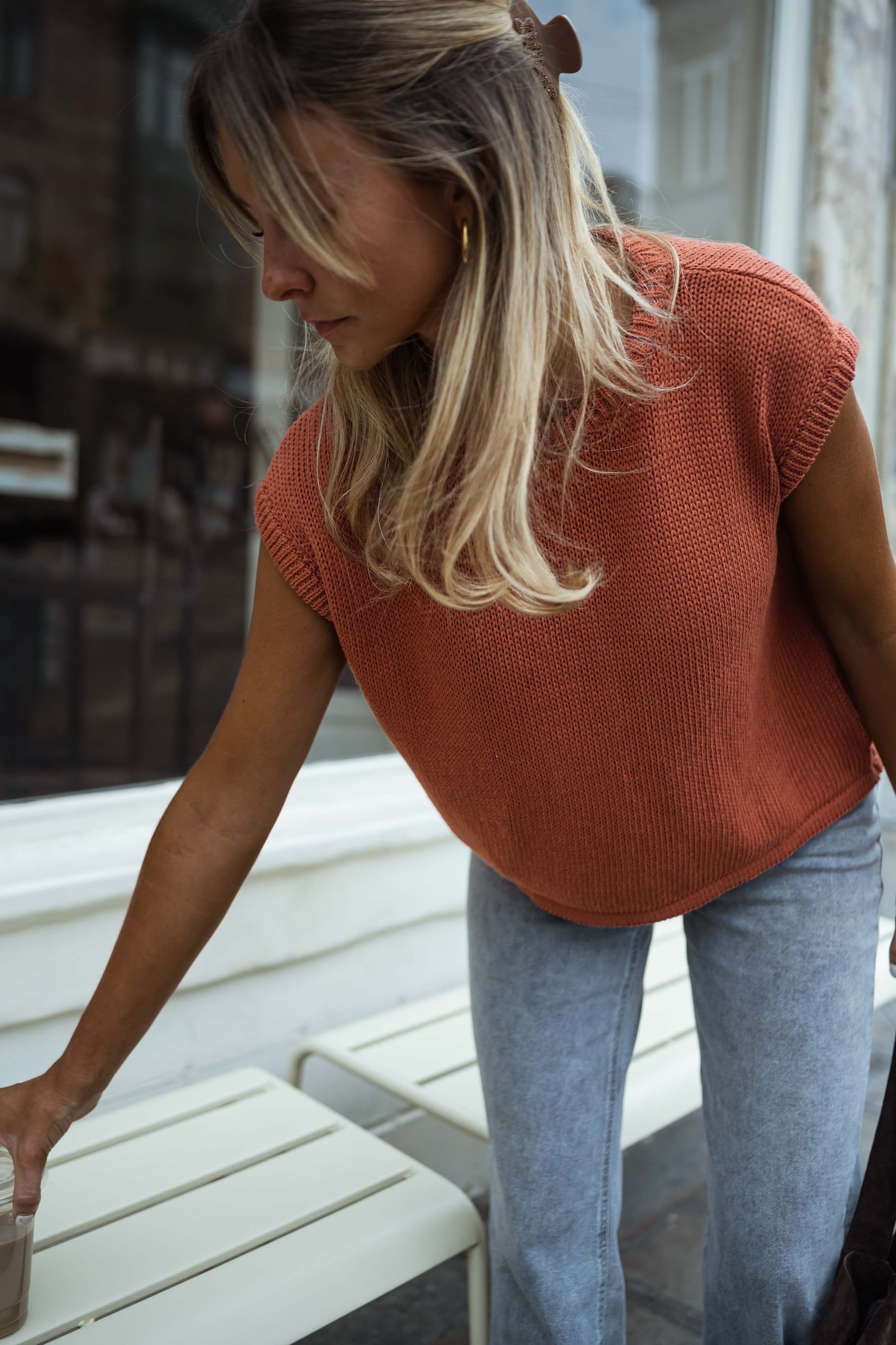 Terracotta Kathia Sweater