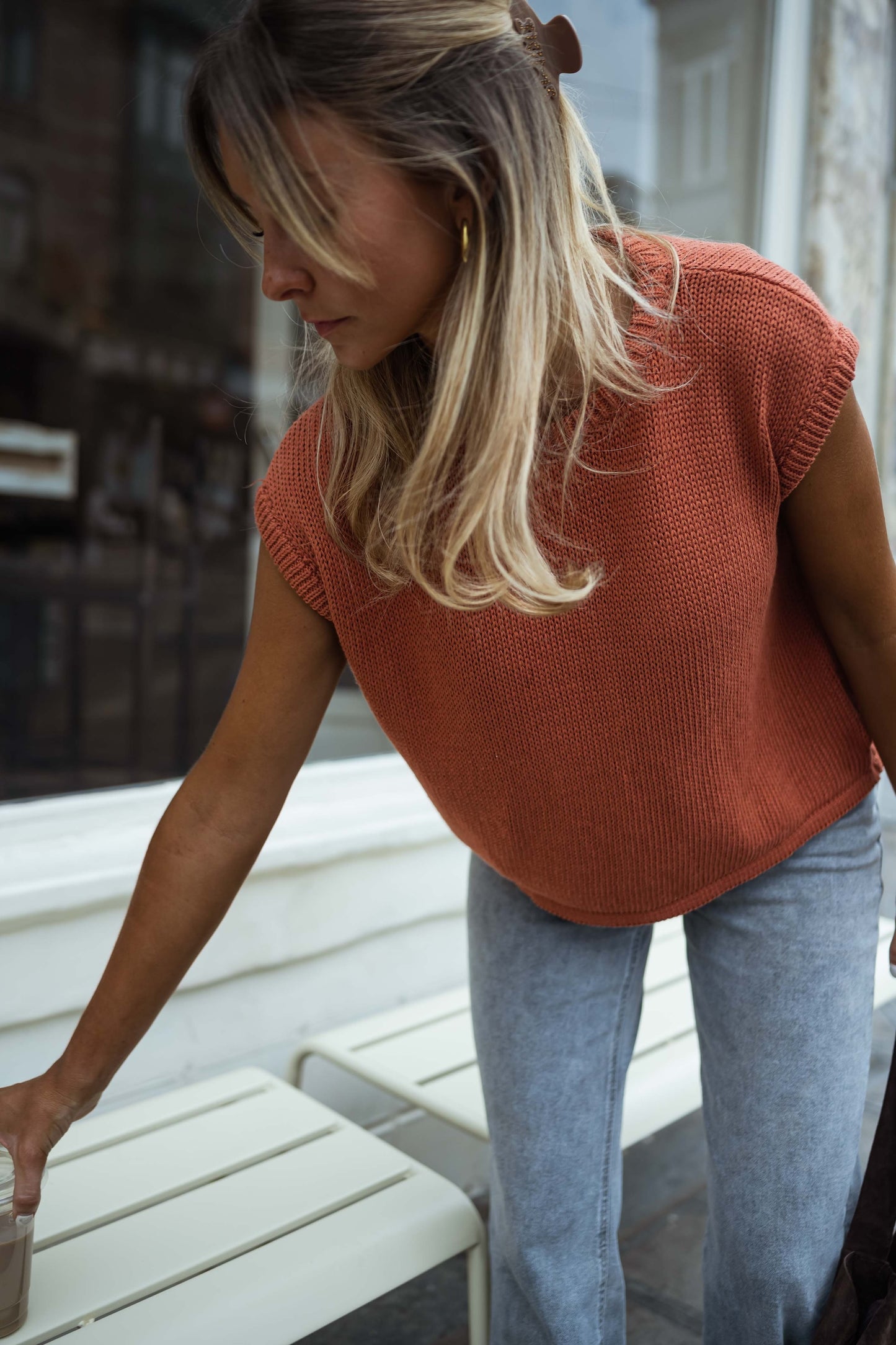 Terracotta Kathia Sweater